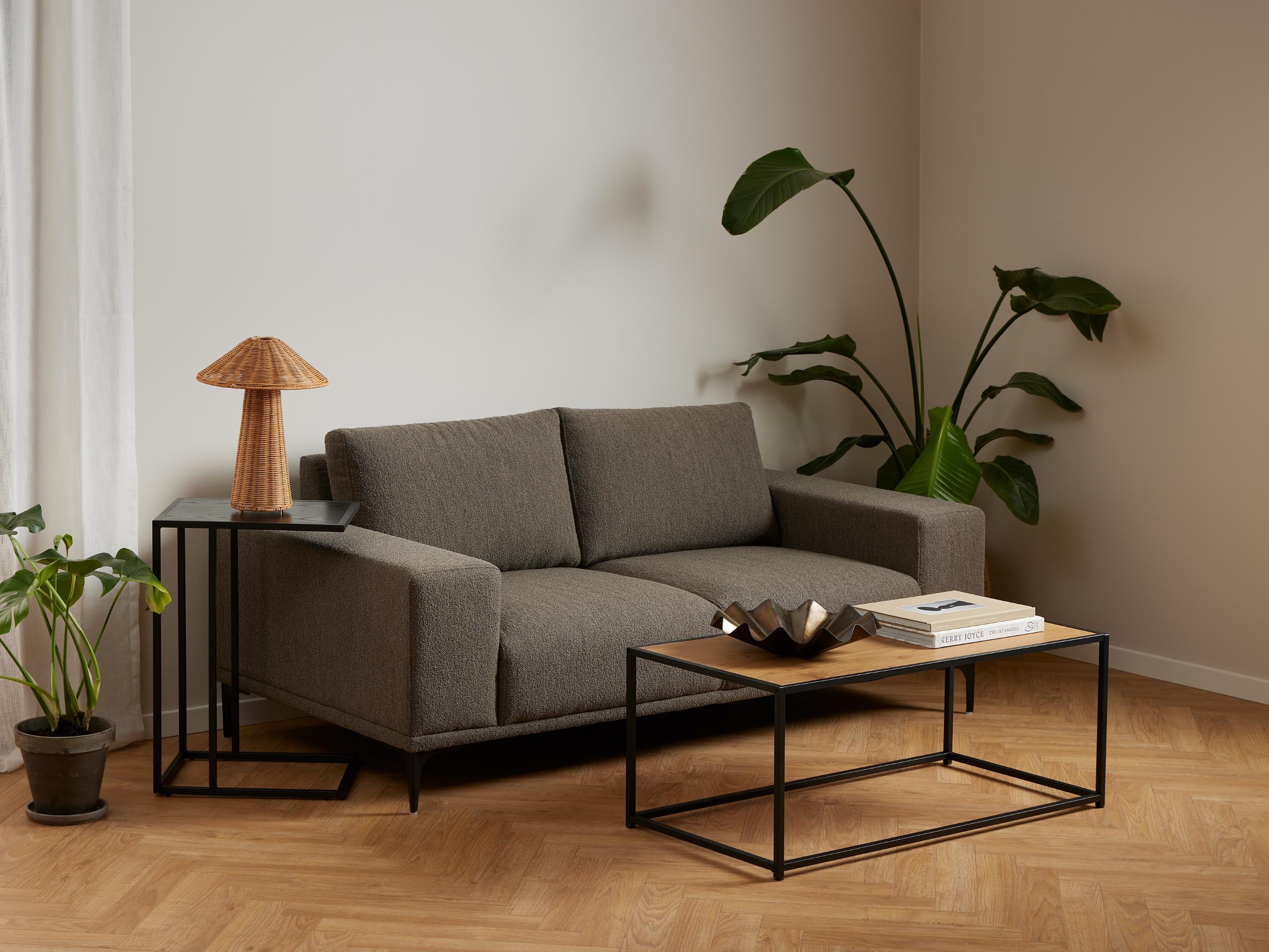 Τραπεζάκι σαλονιού Norsica Sevferi 147 (Άγρια δρυς + Μαύρο)