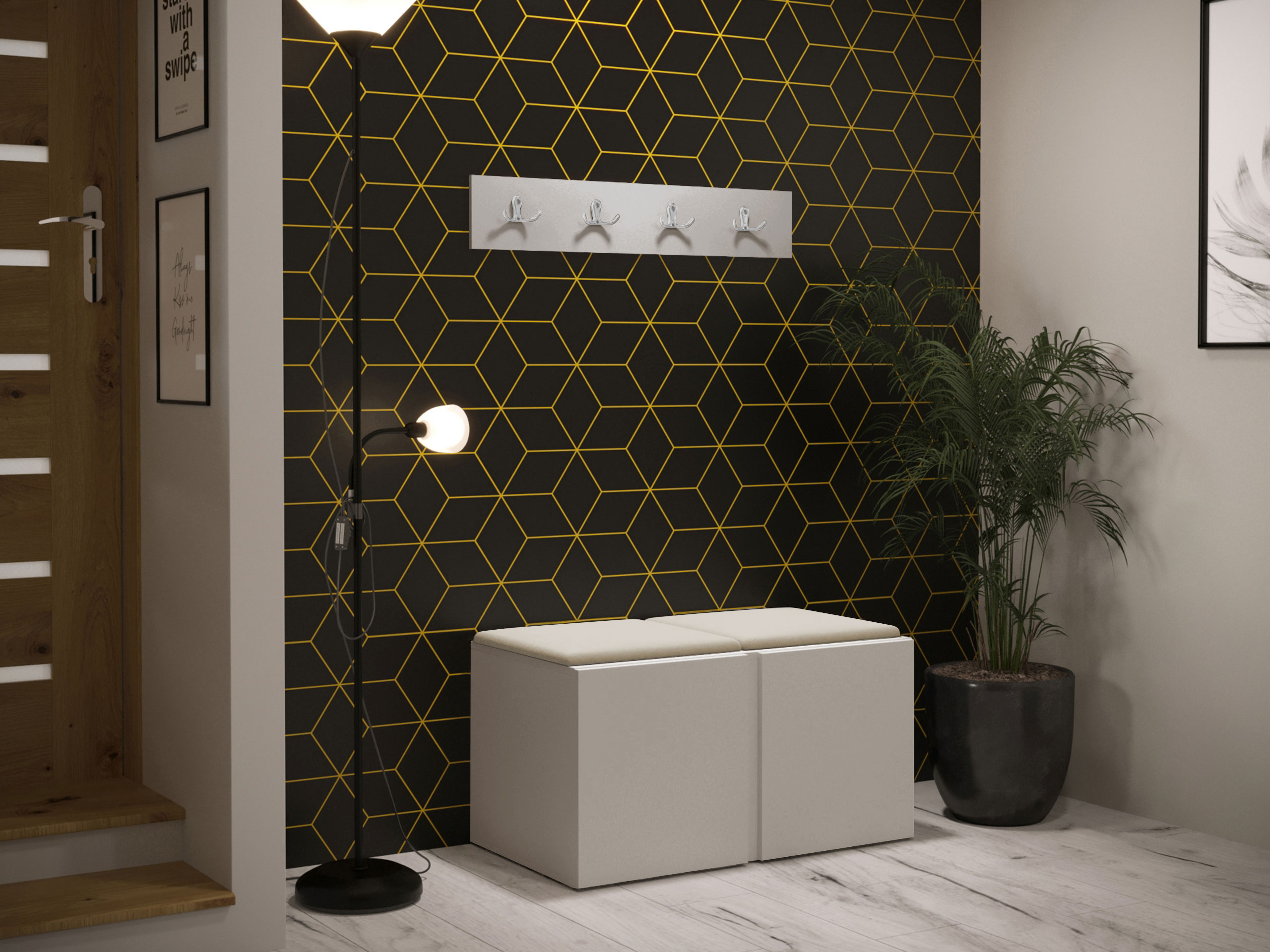 Hallway set Pinis VI (Cashmere)