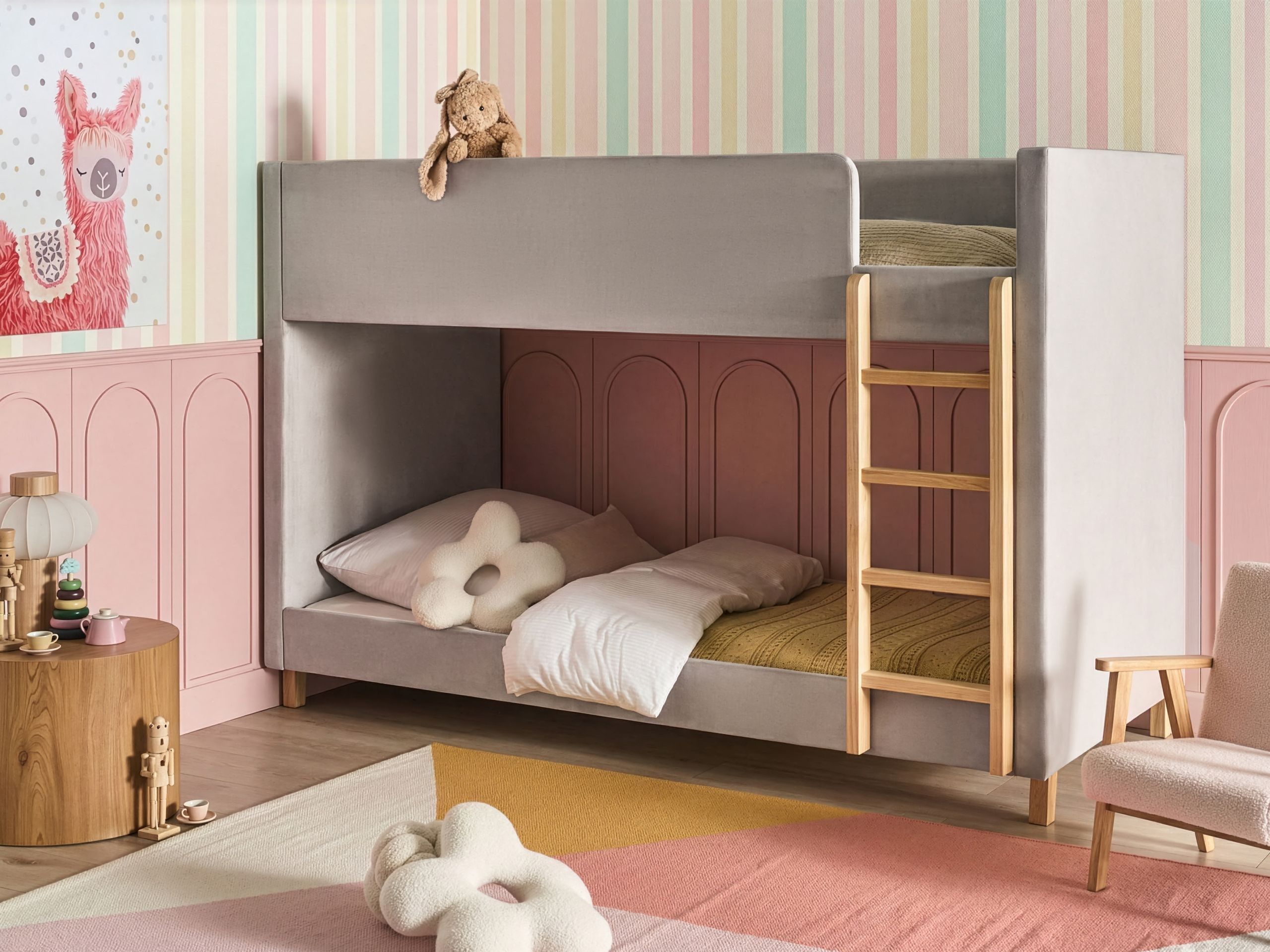 Κουκέτα Berwyn 3211 (Ανοιχτό γκρι)