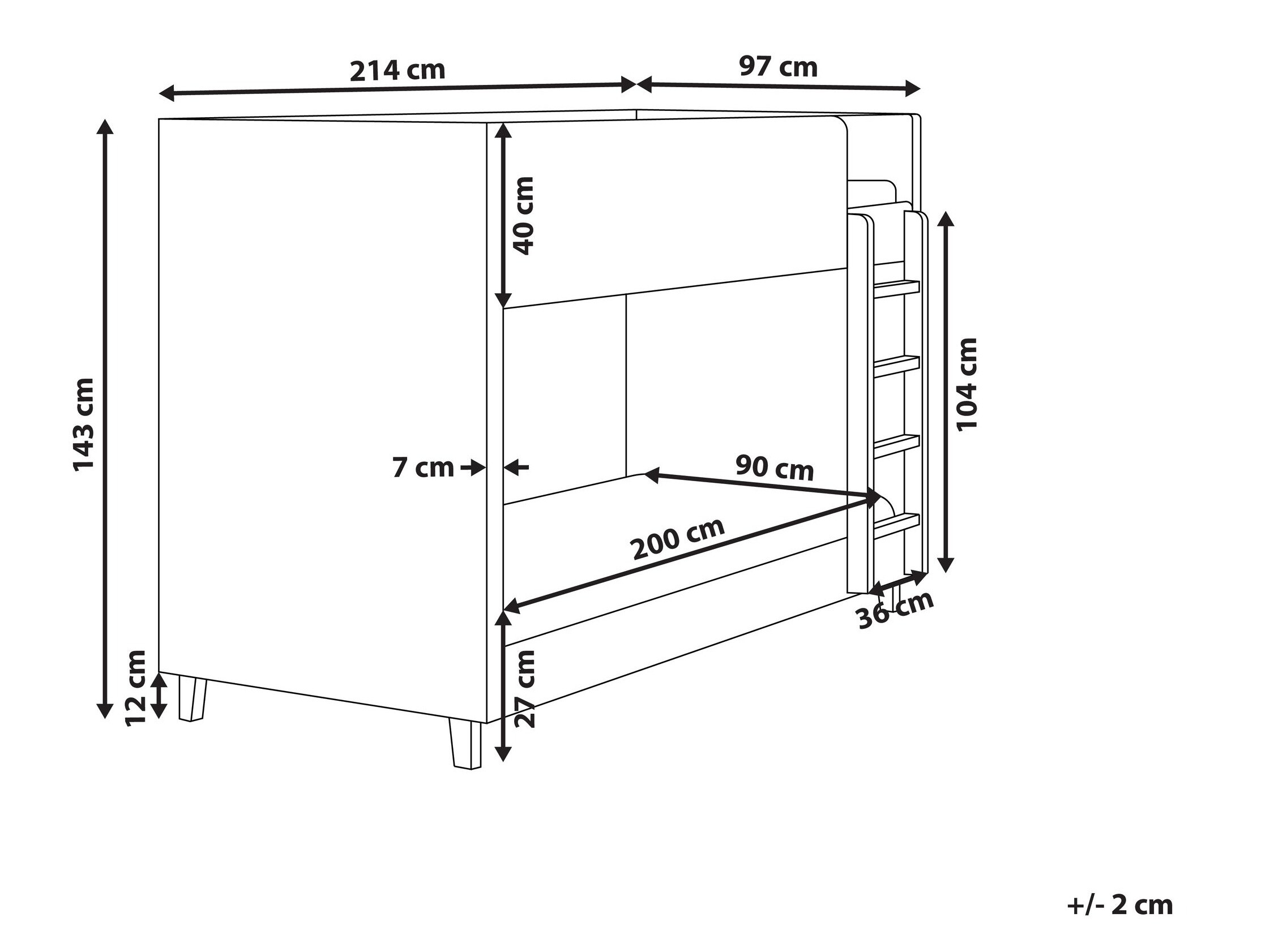 Κουκέτα Berwyn 3211 (Ανοιχτό γκρι)