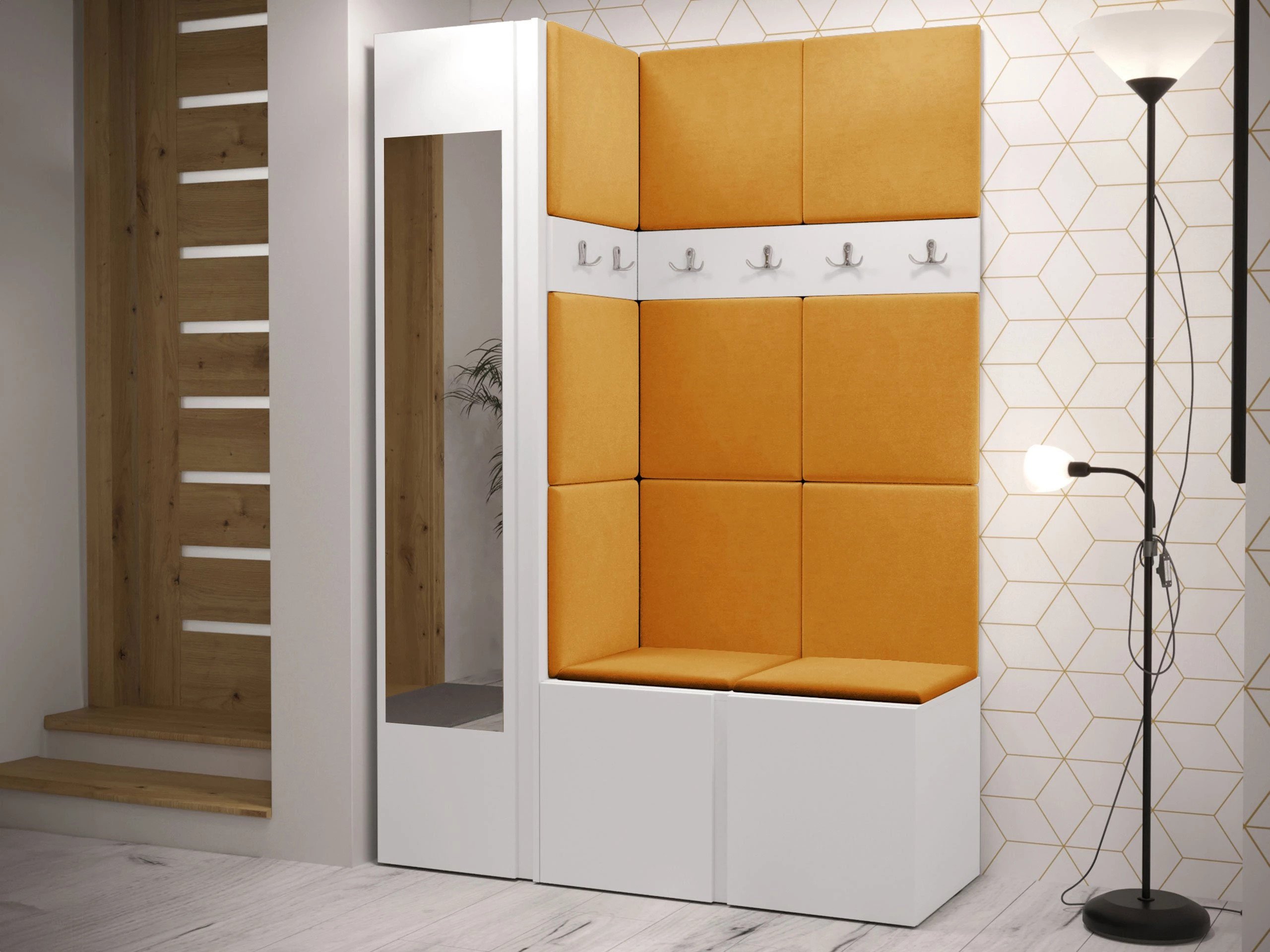 Hallway set Hartford 277 (White)