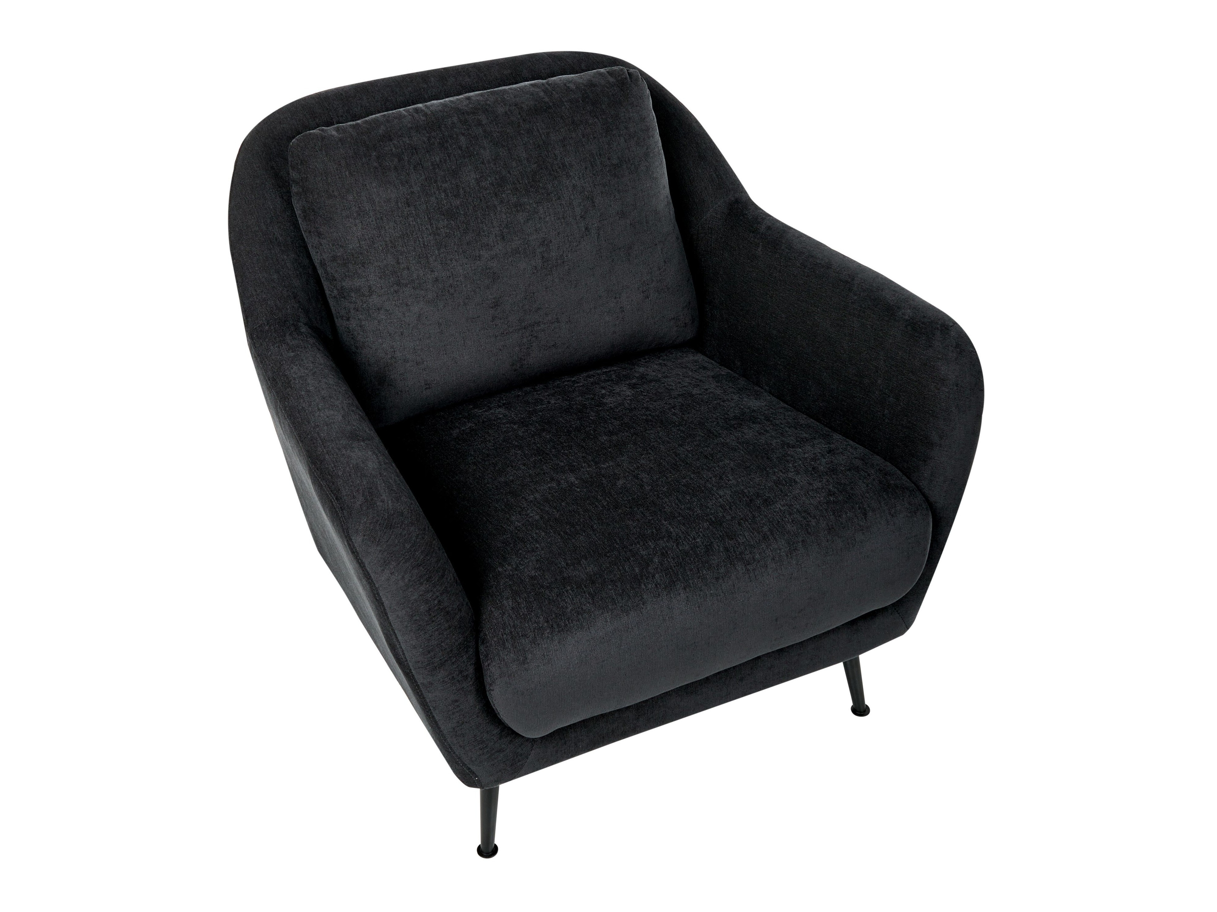 Σετ ταπετσαρισμένων επίπλων Berwyn 3213 (Μαύρο)