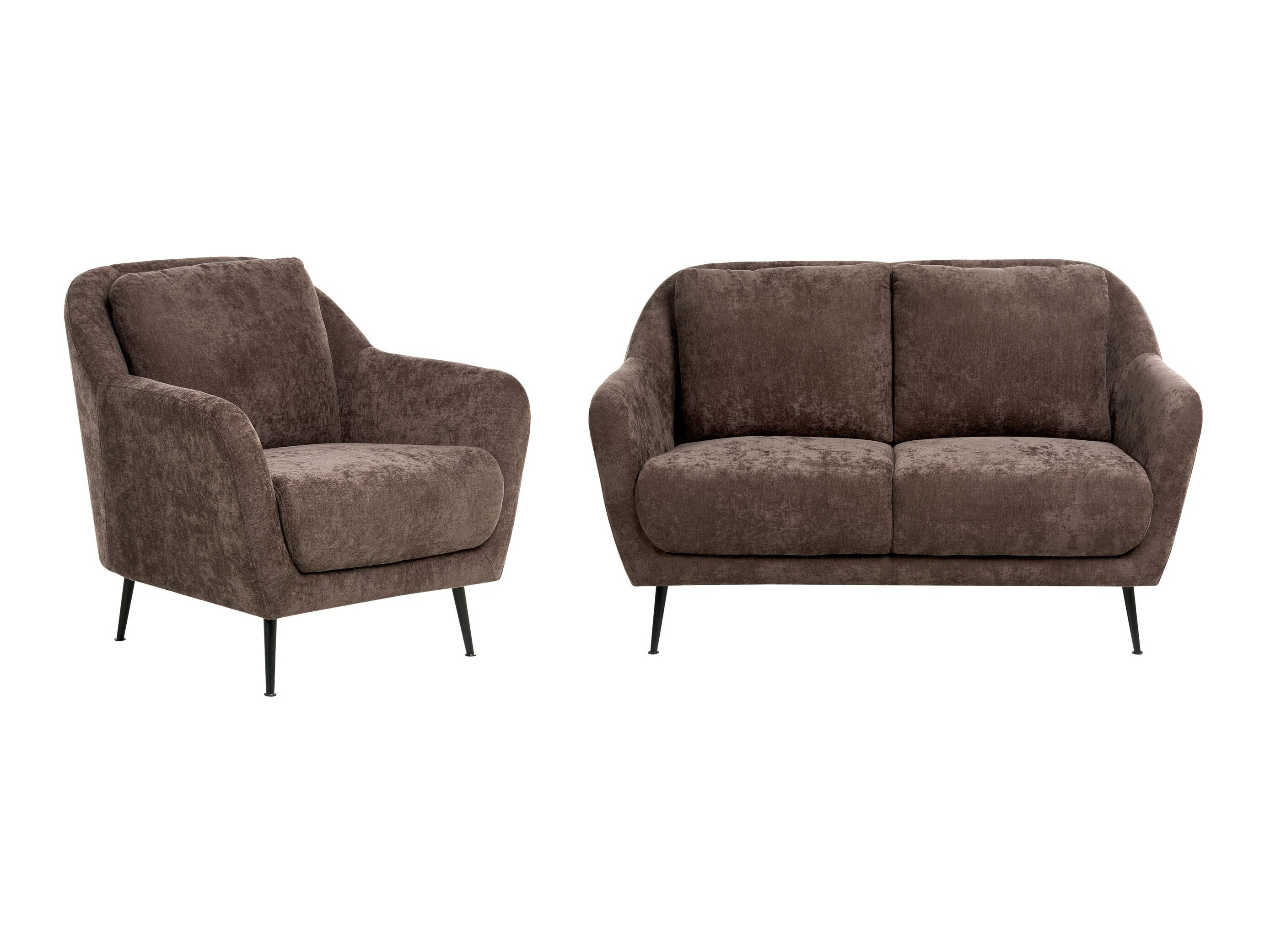 Upholstered furniture set Berwyn 3213 (Dark brown)