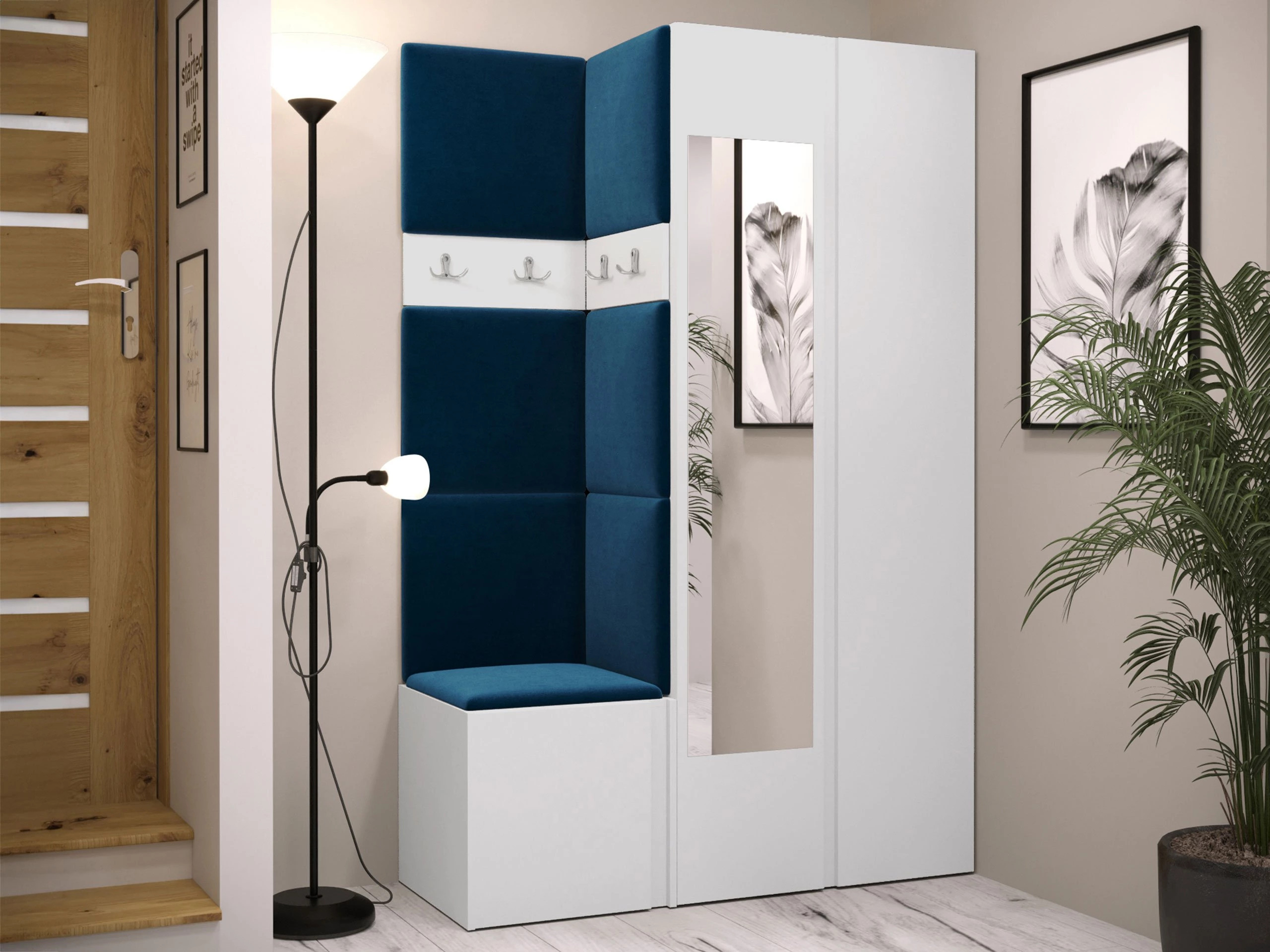 Σετ διαδρόμου Pinis XXVI (Άσπρο)