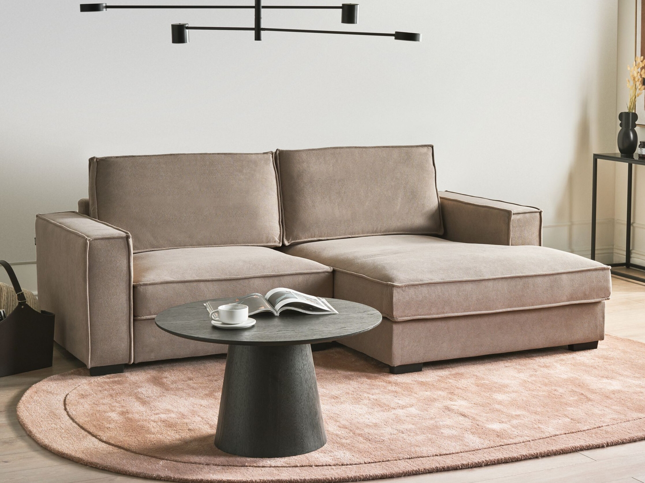 Γωνιακός Καναπές Berwyn 3217 (Taupe)