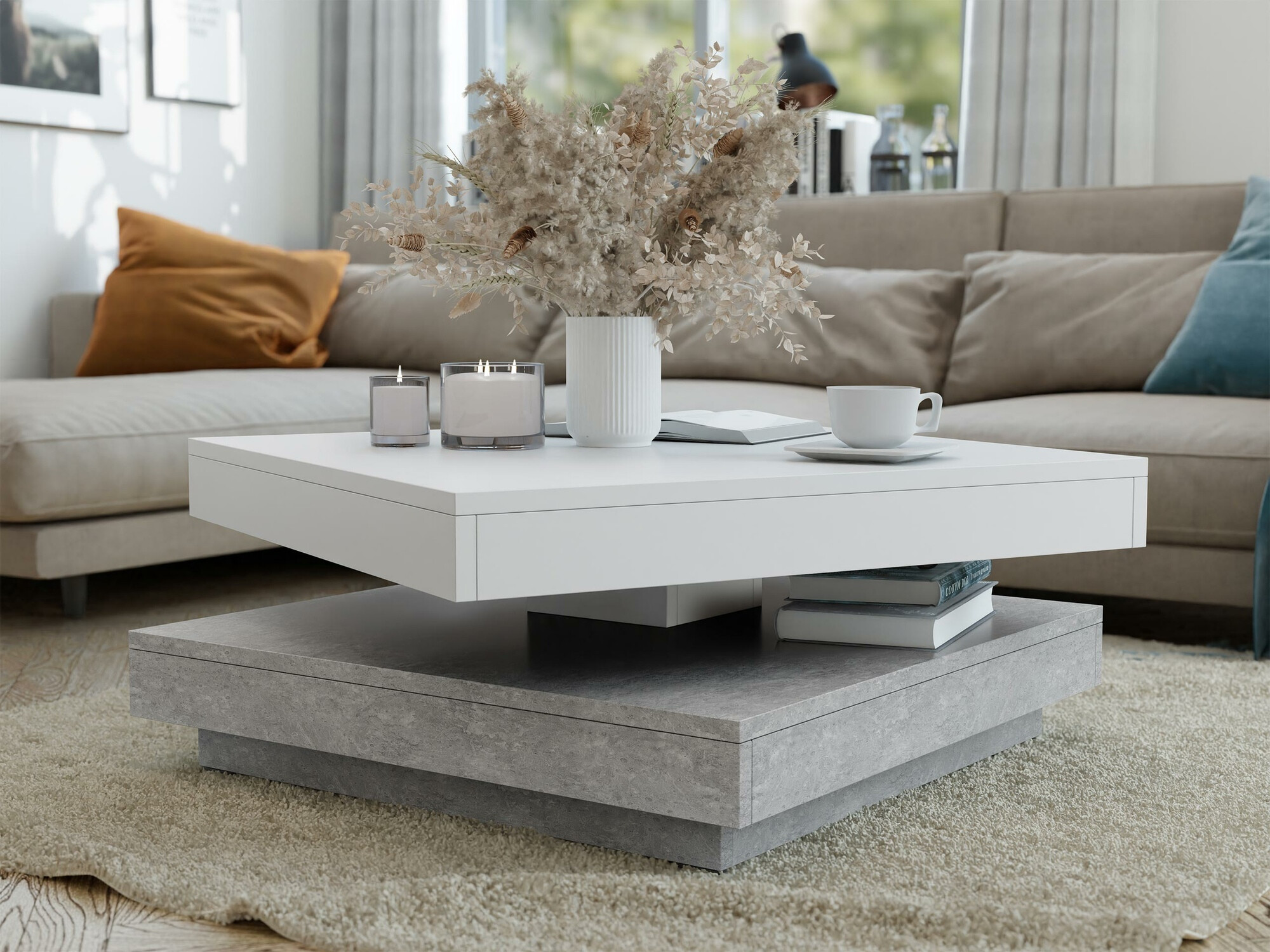 Πολυμορφικό τραπέζι σαλονιού SG4164