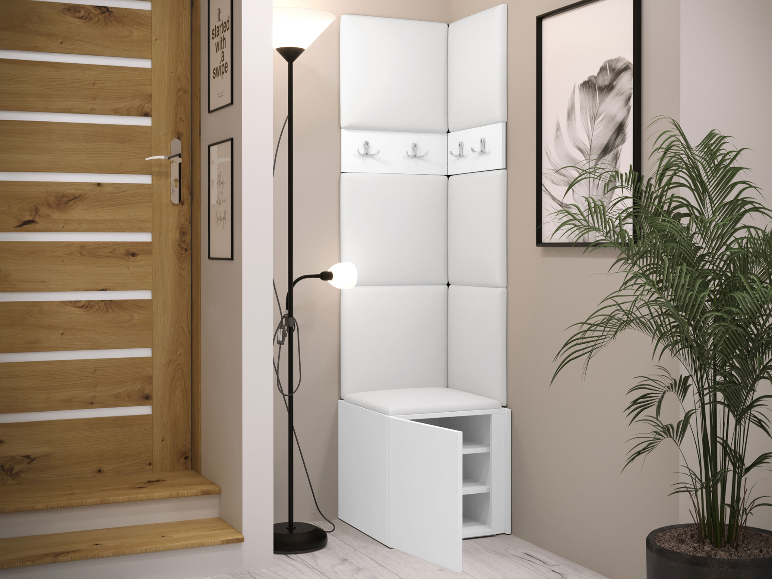 Σετ διαδρόμου Pinis XXI (Άσπρο)