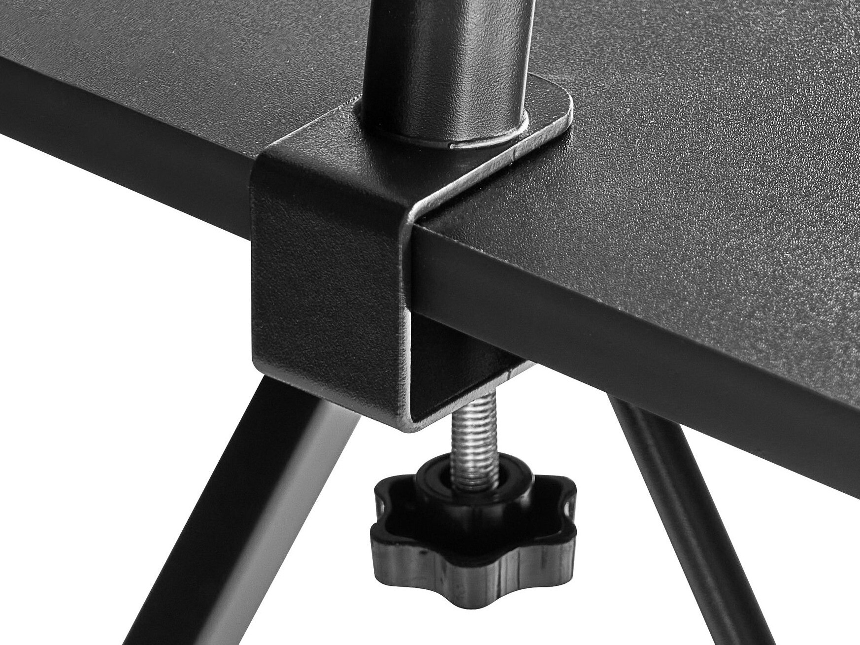 Γωνιακό γραφείο Berwyn 3218 (Μαύρο)