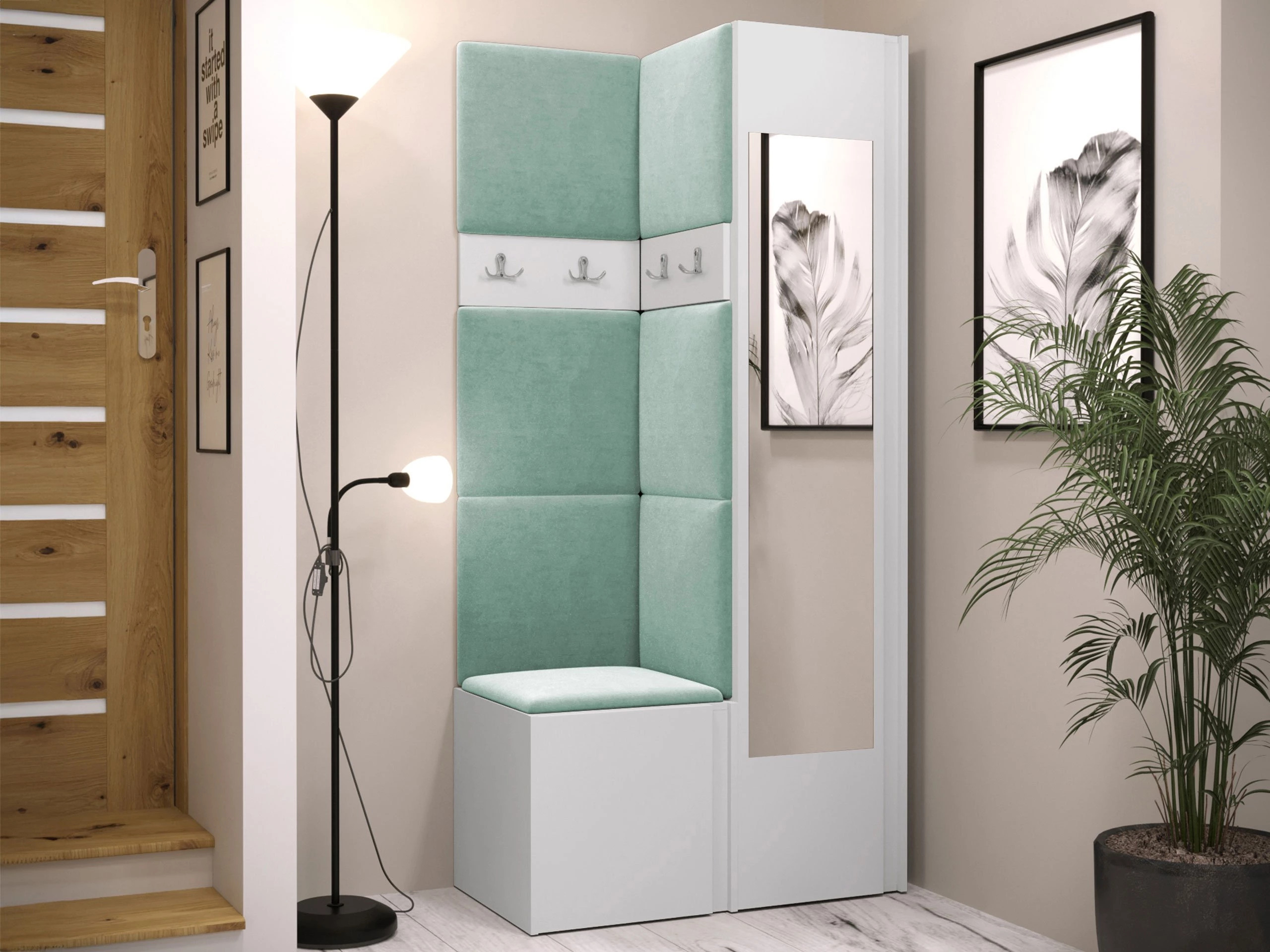 Σετ διαδρόμου Pinis XXV (Άσπρο)