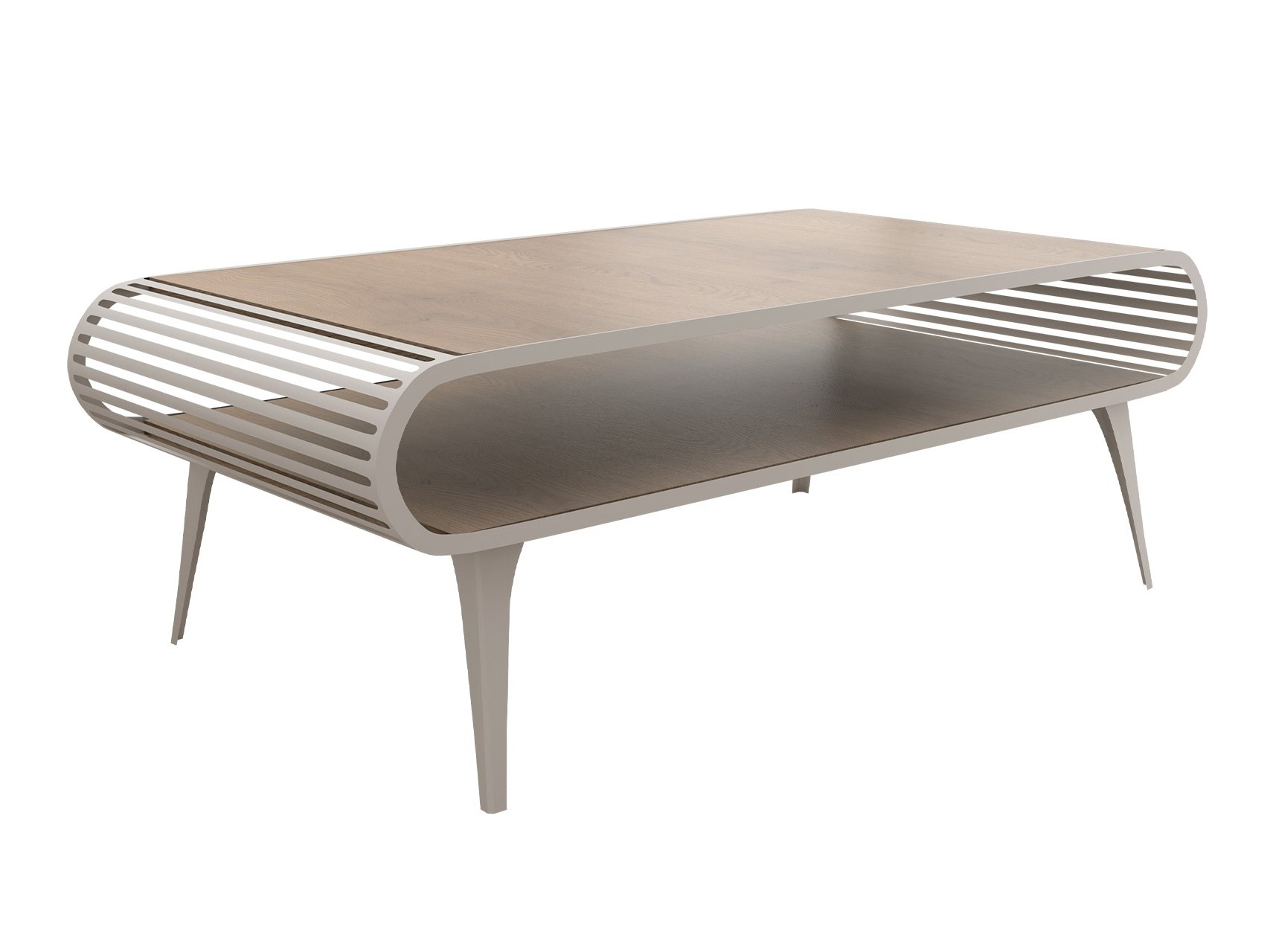 Τραπεζάκι σαλονιού Oswego 162 (Δρυς)