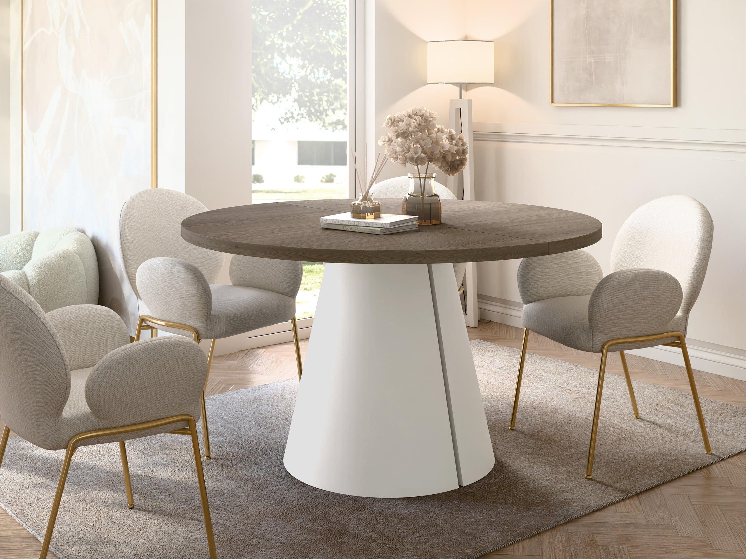 Τραπέζι Oswego 166 (Δρυς)