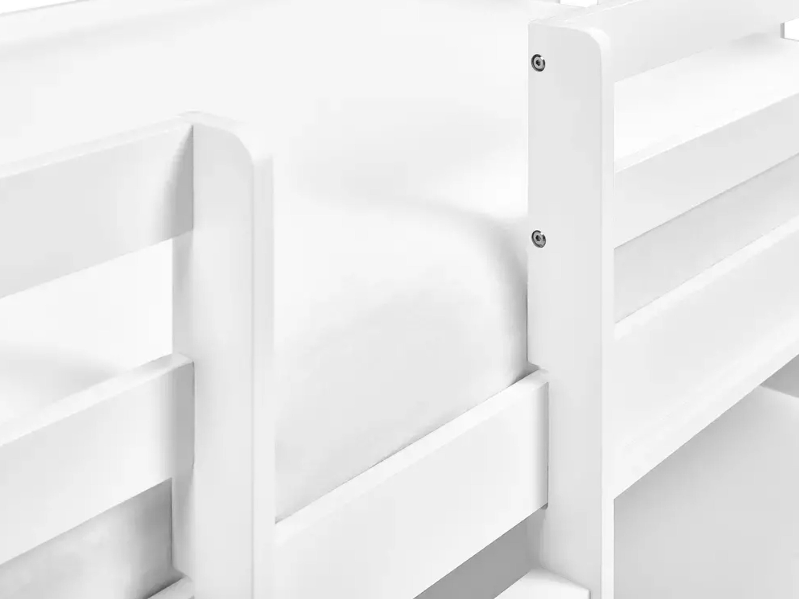 Υπερυψωμένο κρεβάτι Berwyn 2199 (Άσπρο + Ροζ)