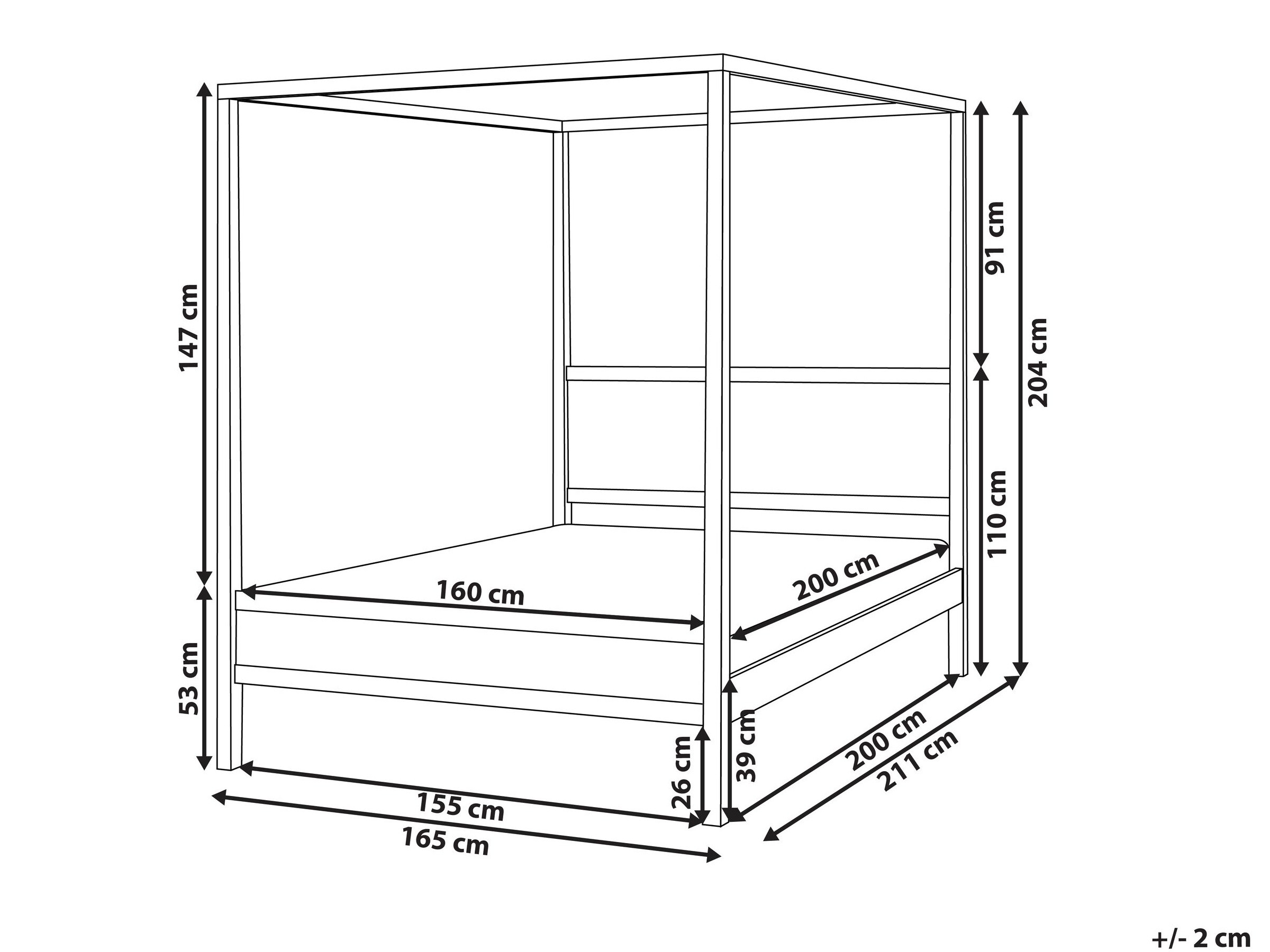 Κρεβάτι Berwyn 3221