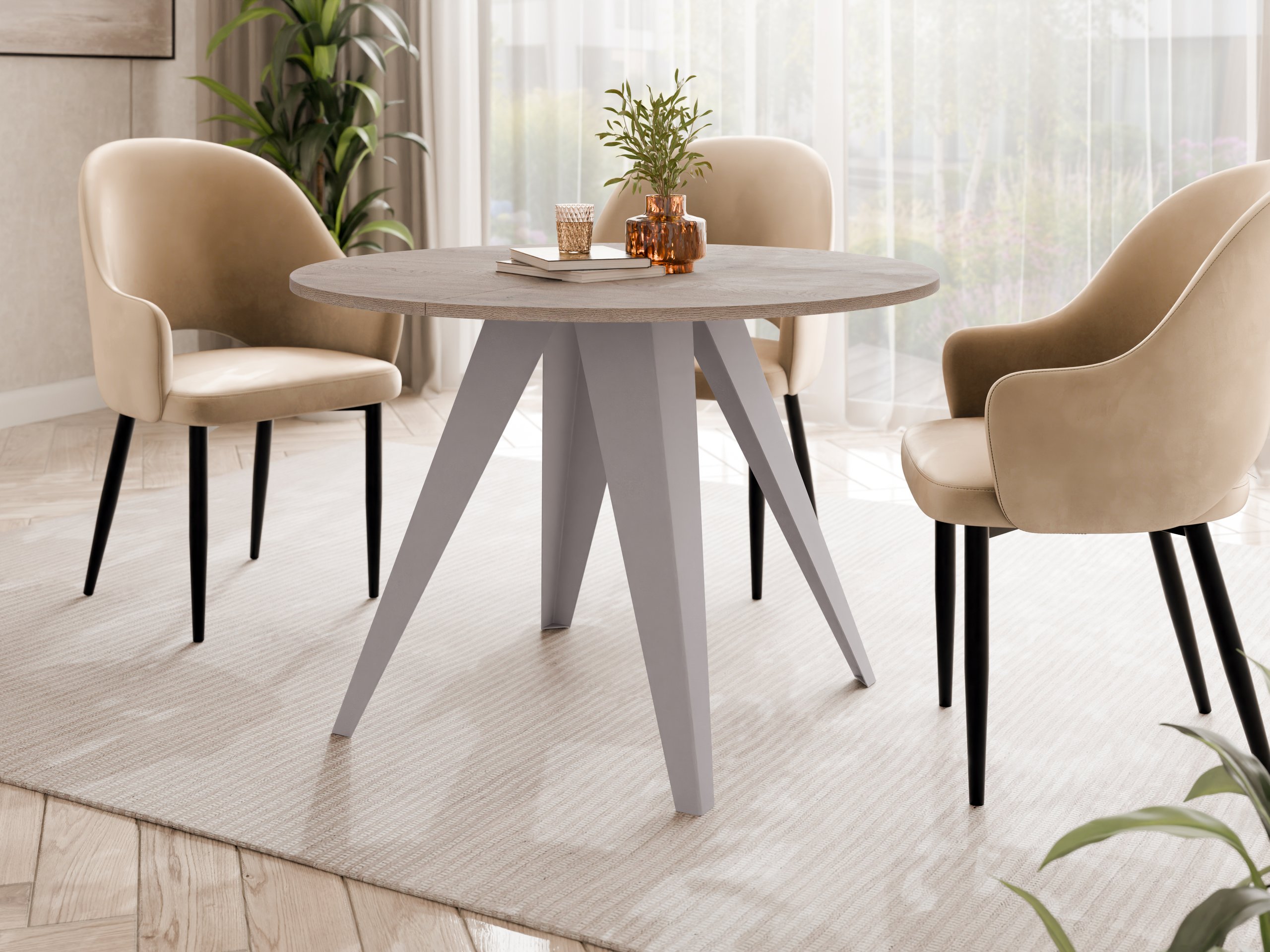 Τραπέζι Oswego 174 (Δρυς)