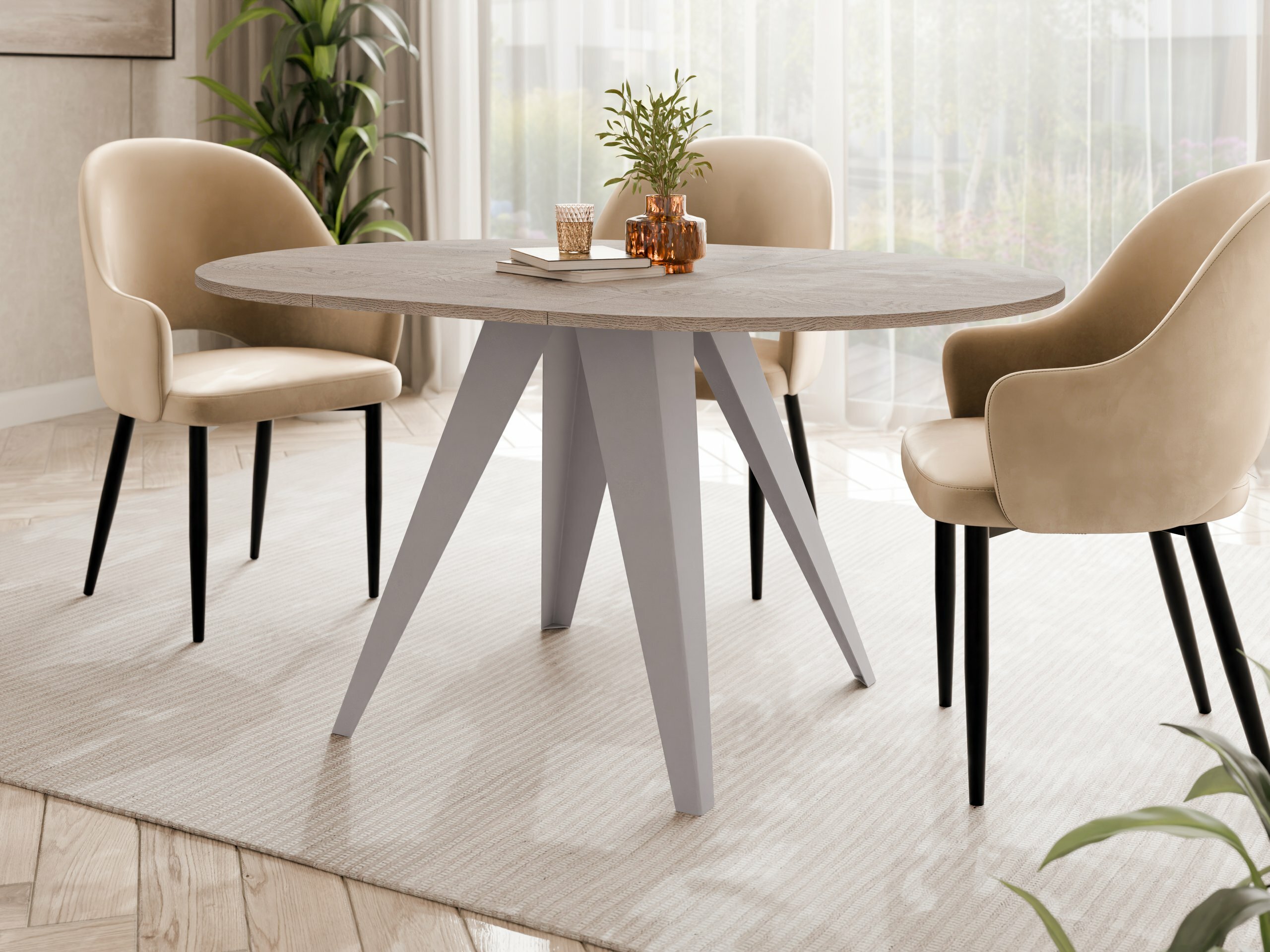 Τραπέζι Oswego 174 (Δρυς)