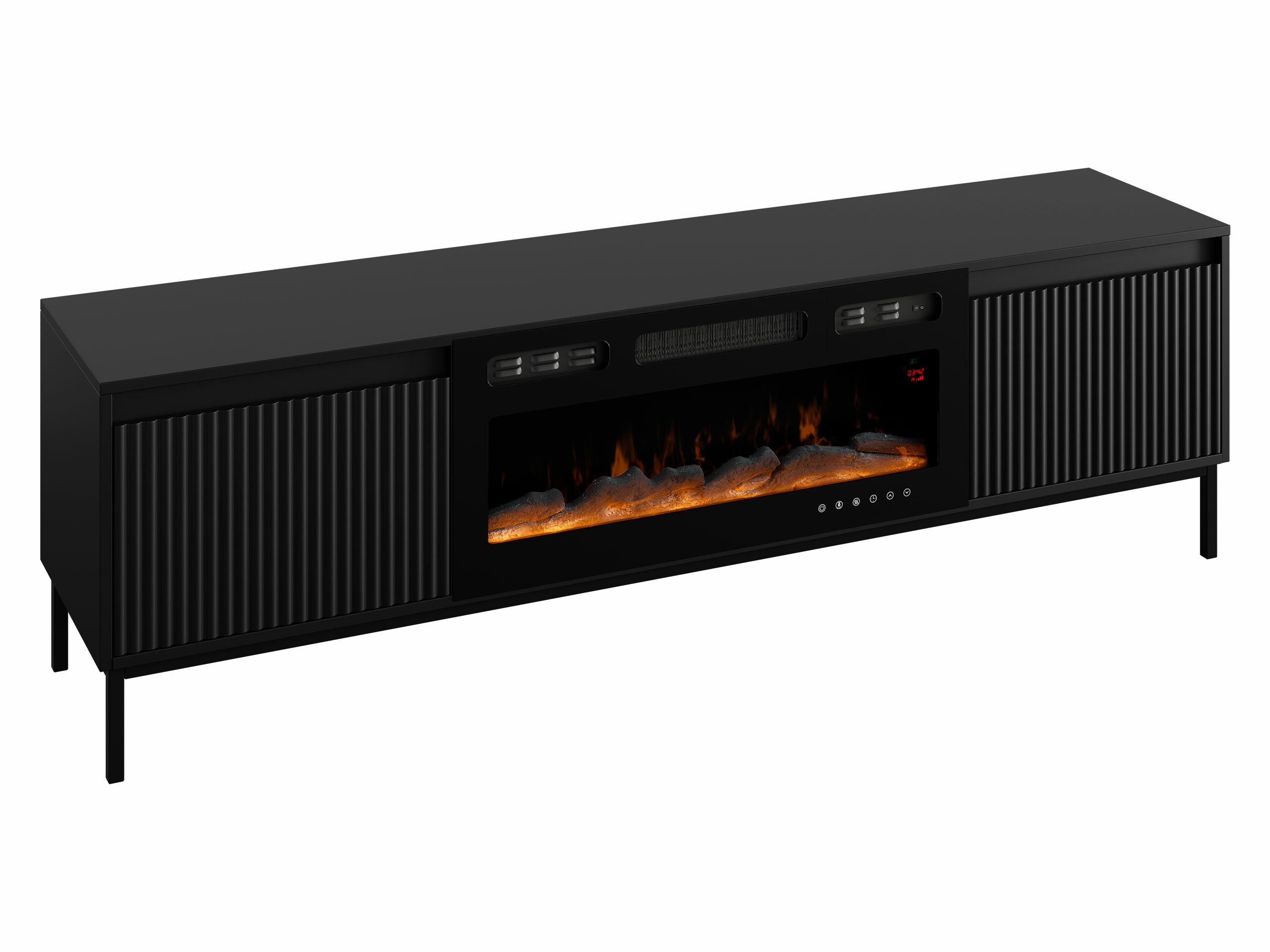 Έπιπλο τηλεόρασης Comfivo Delruva III (Μαύρο)