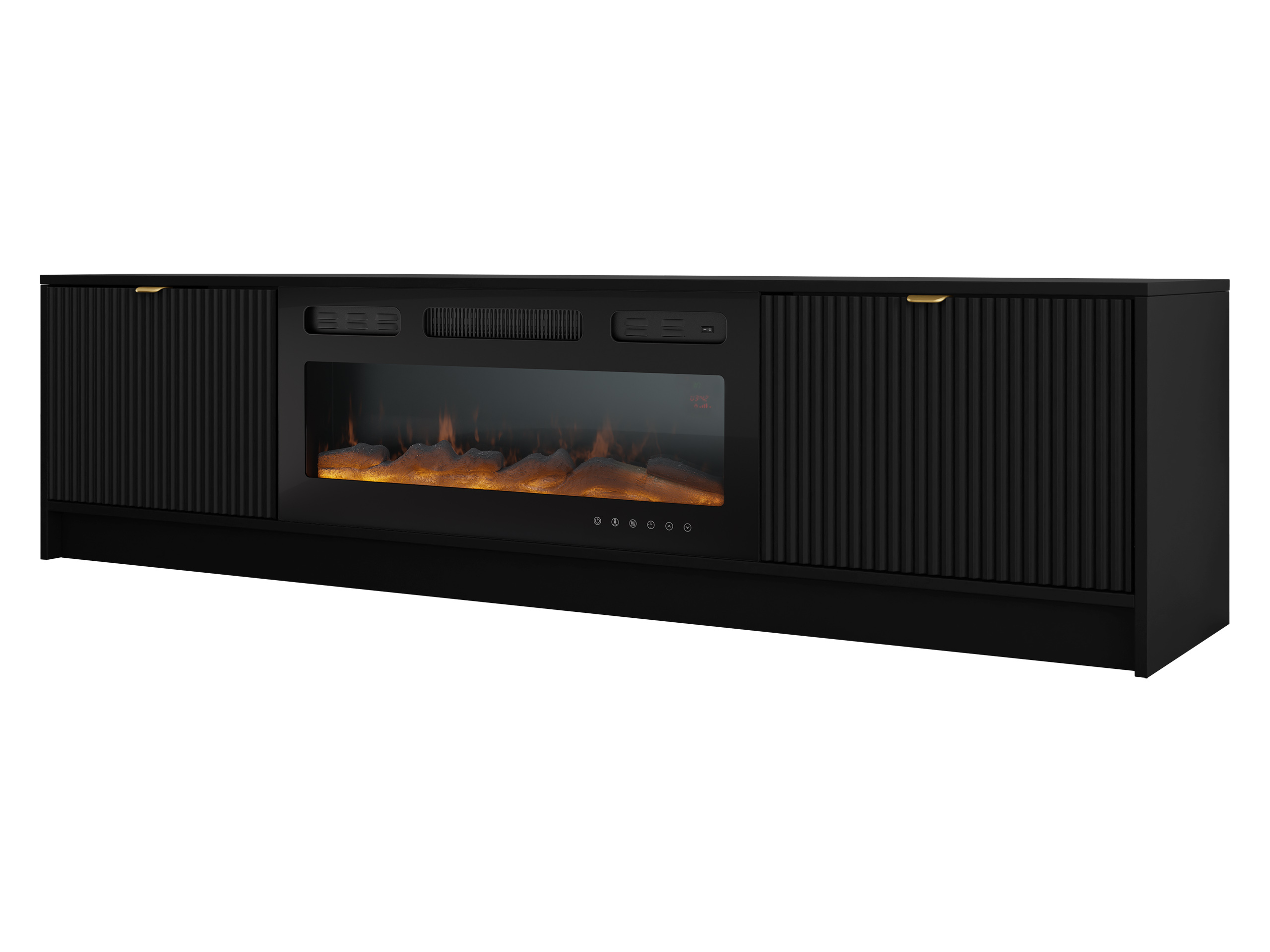 Έπιπλο τηλεόρασης Comfivo Larmire 109 (Μαύρο)