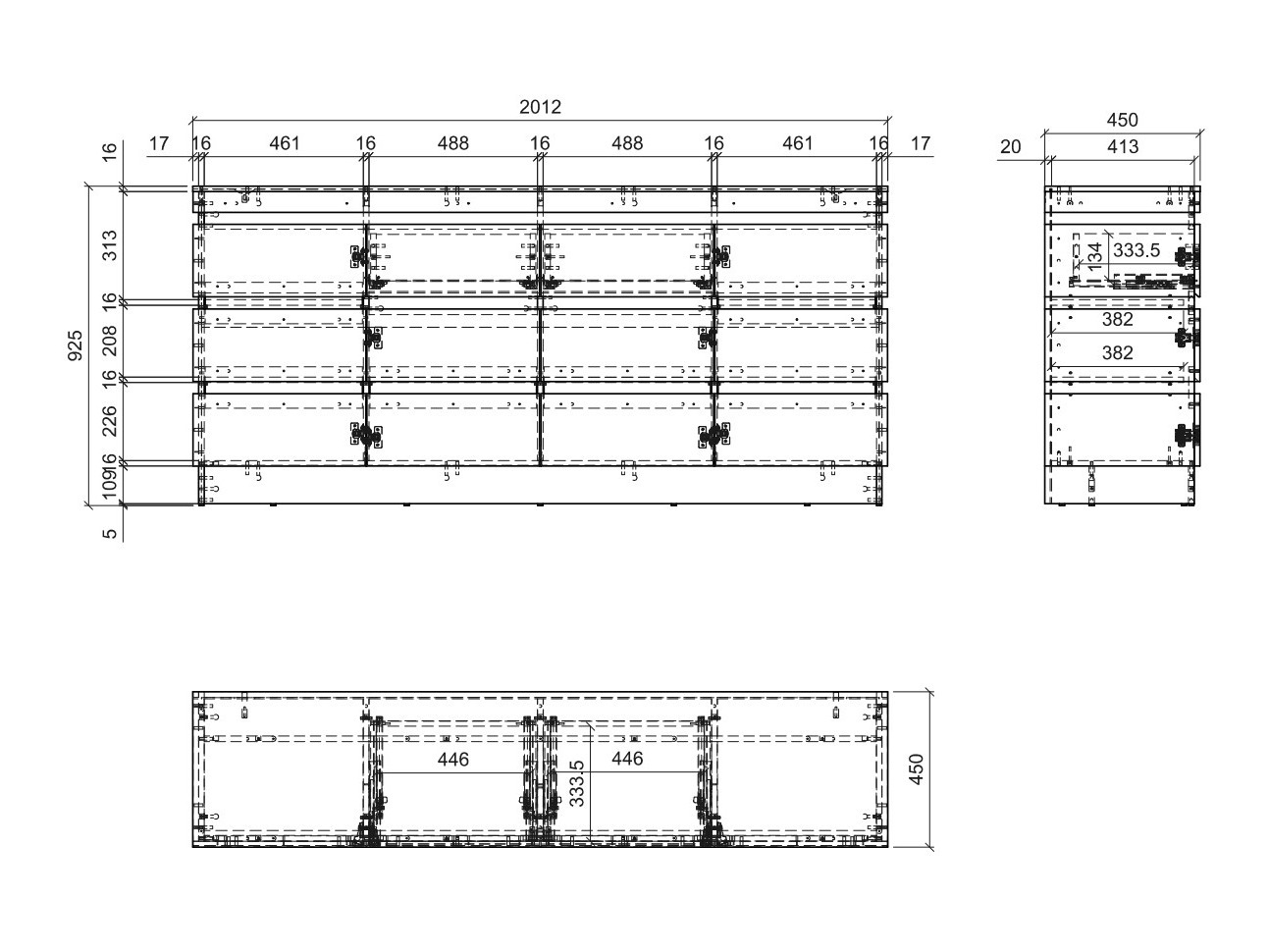 Συρταριέρα Numeri 103