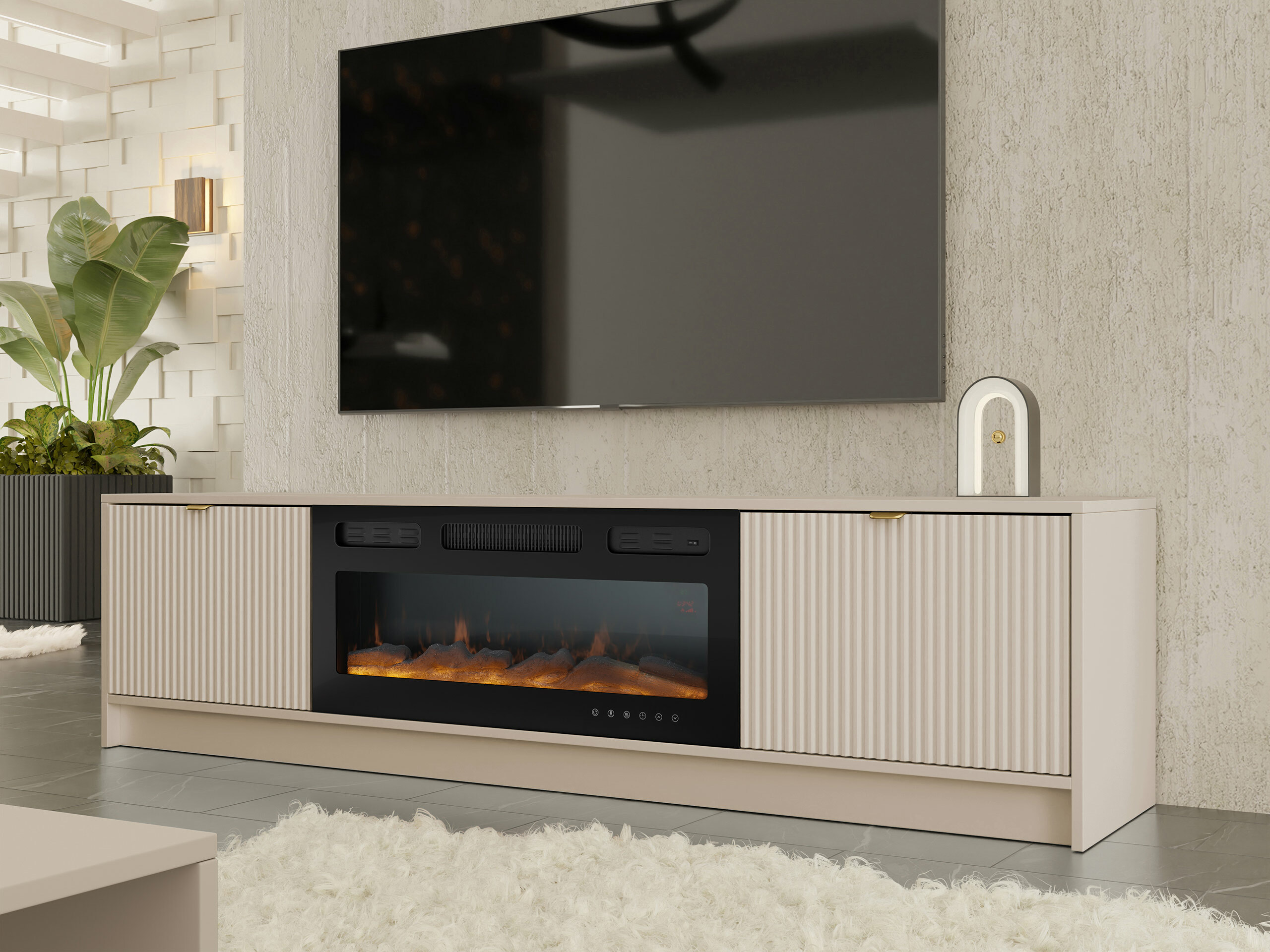 TV stand Comfivo Papilio II (Beige)