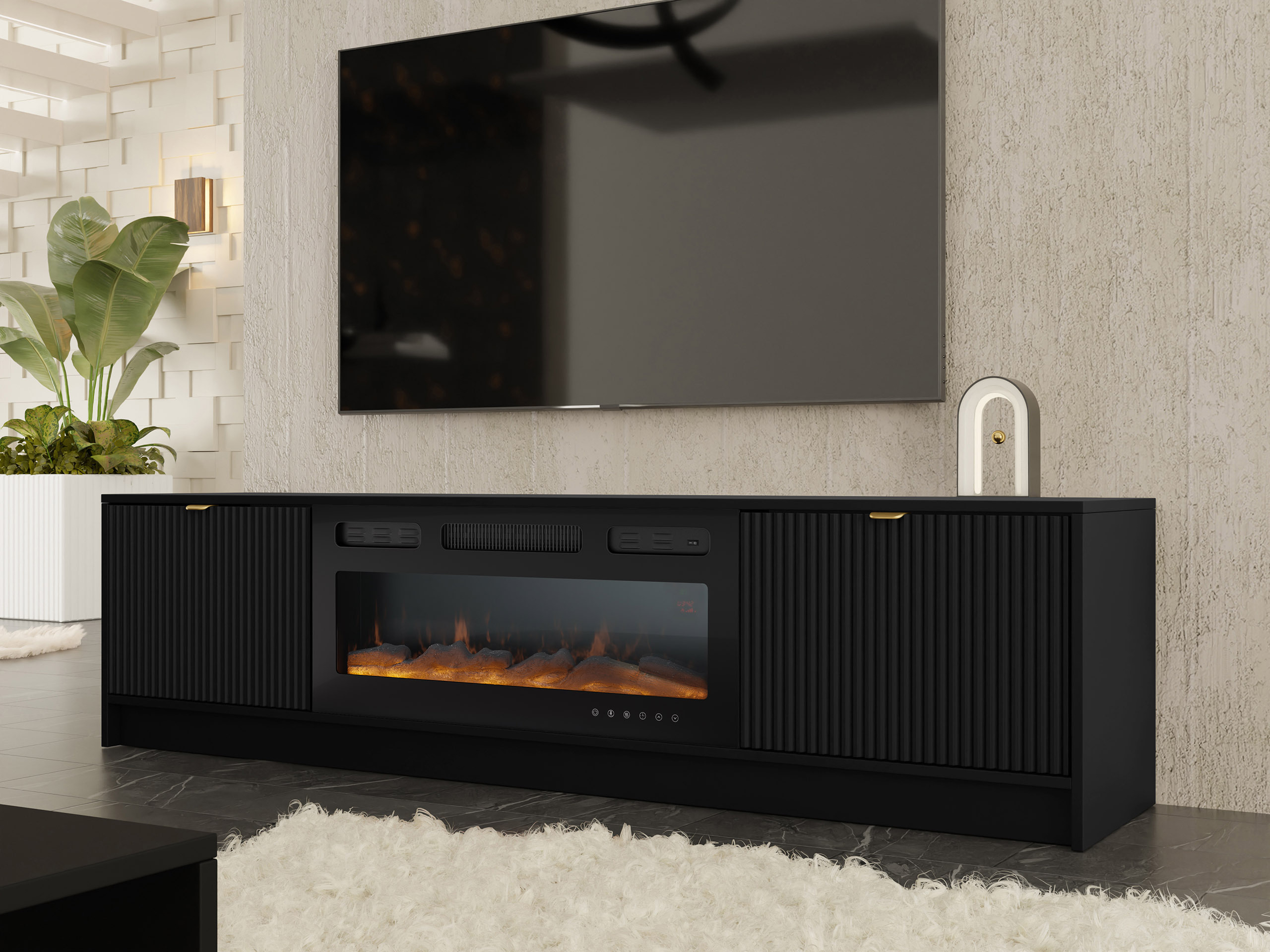 TV stand Comfivo Papilio II (Black)