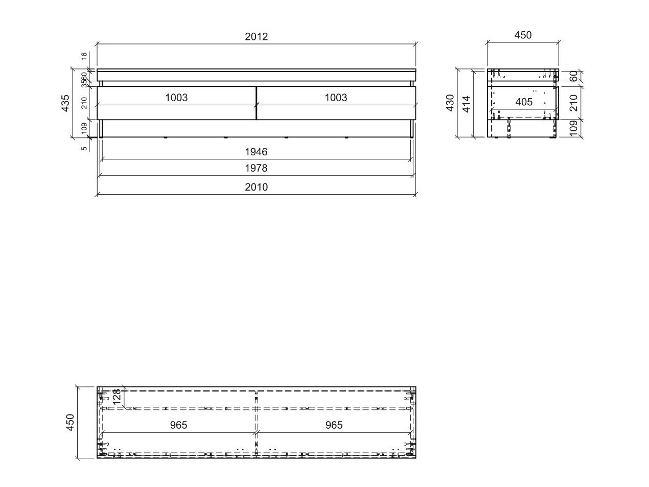 Έπιπλο τηλεόρασης Numeri 114