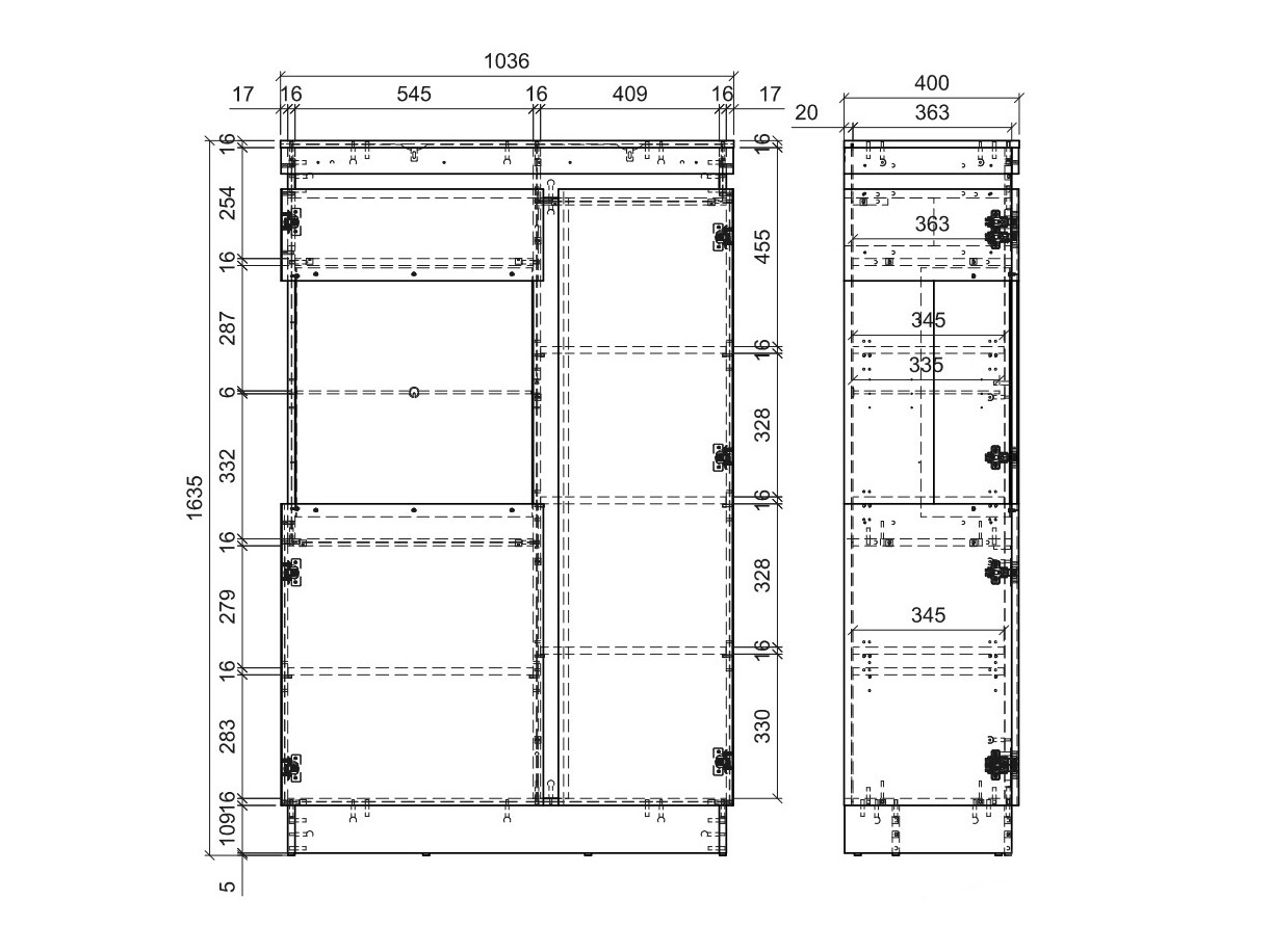 Σετ επίπλων σαλονιού Numeri 123