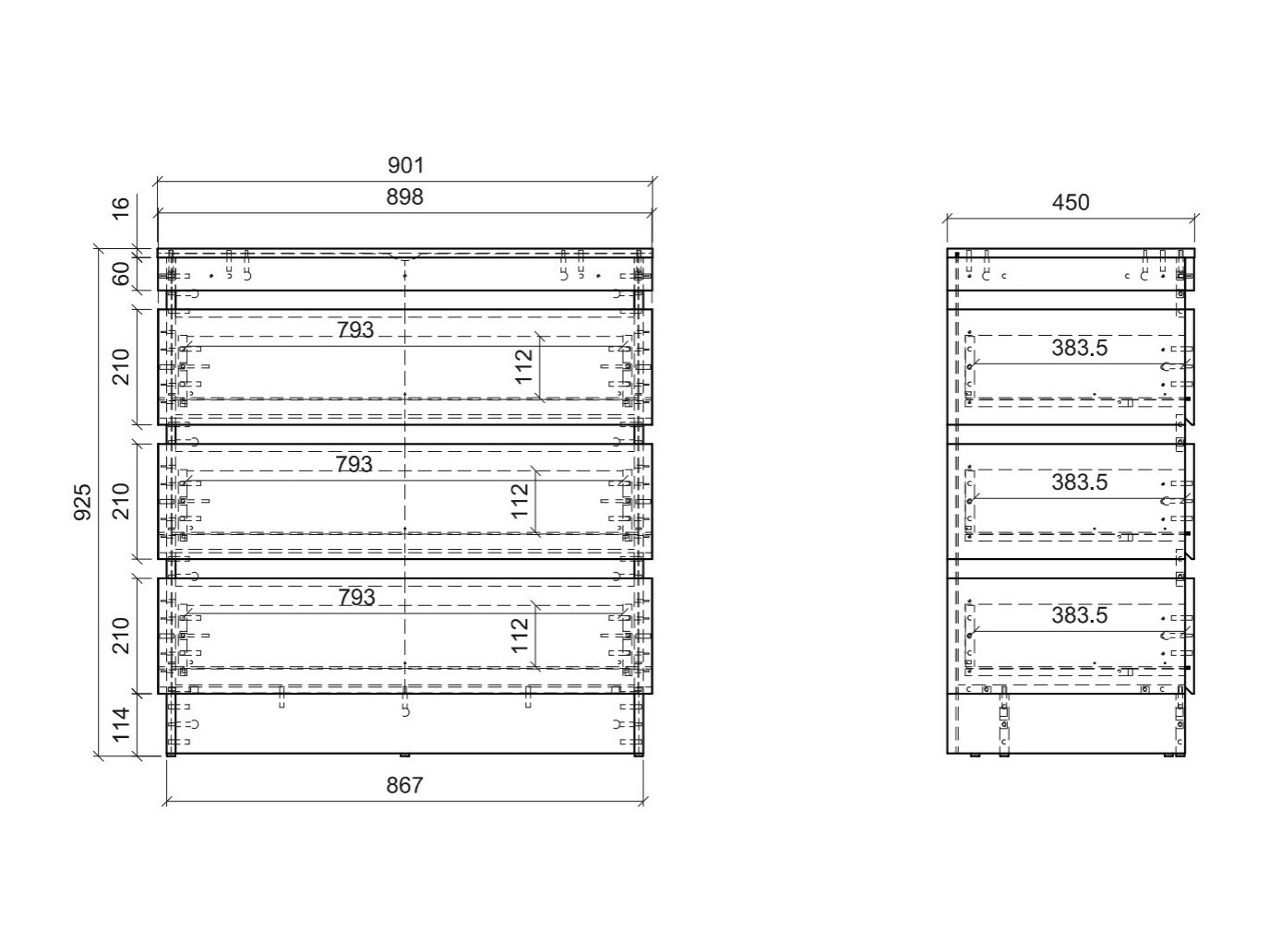 Σετ υπνοδωματίου Numeri 124