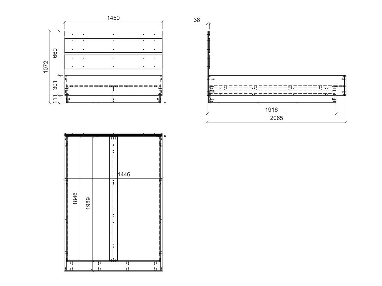 Σετ υπνοδωματίου Numeri 124