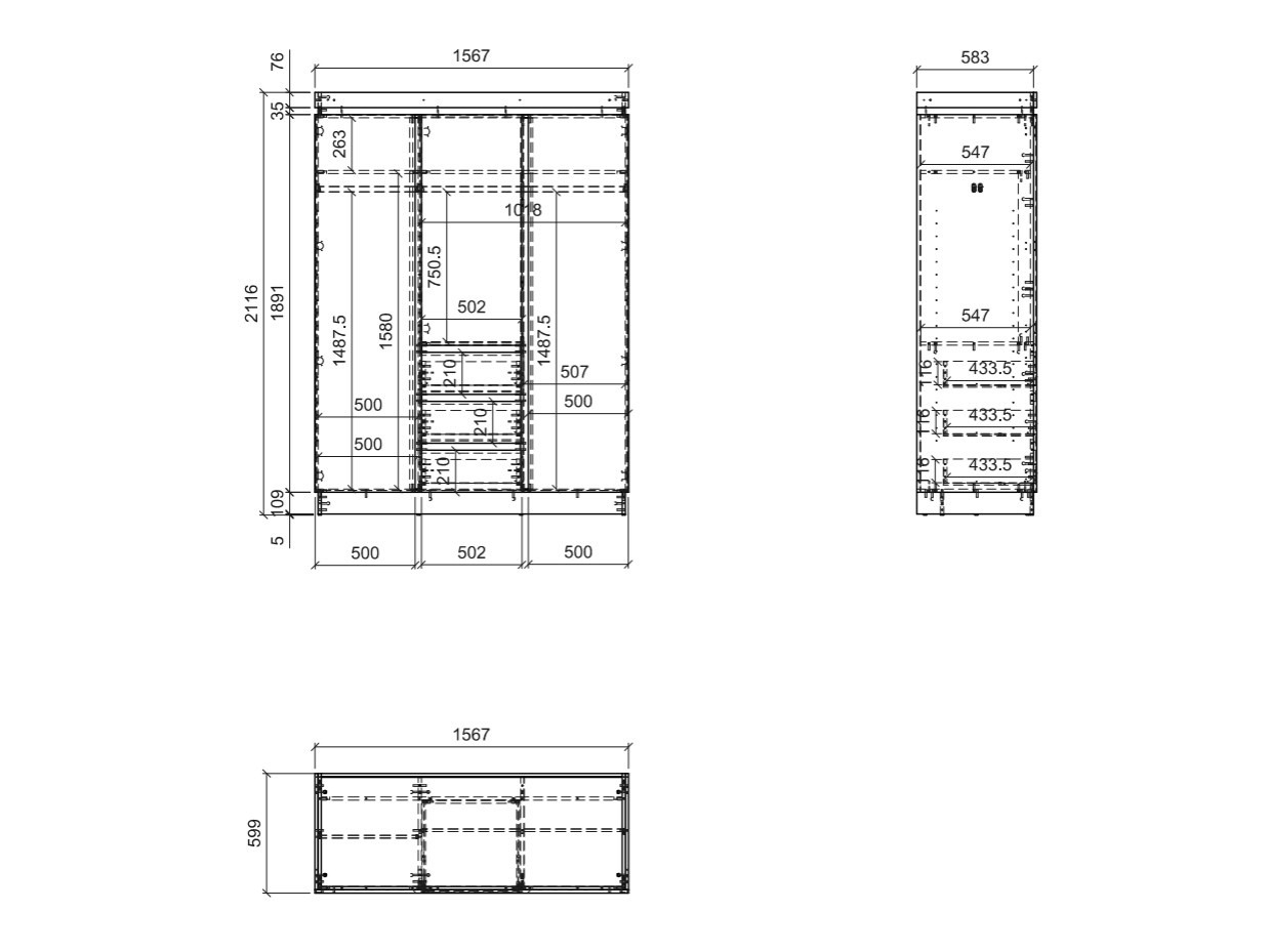 Σετ υπνοδωματίου Numeri 125