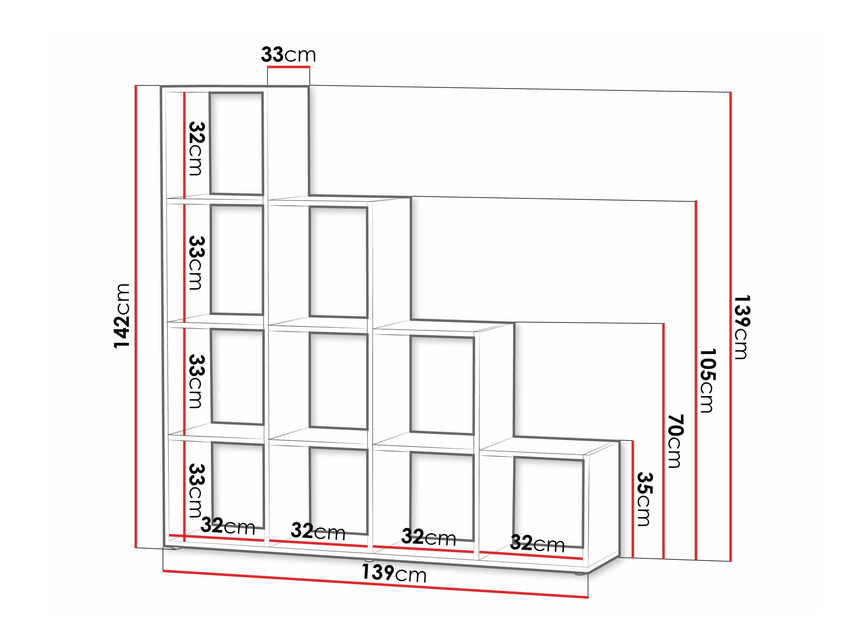 Βιβλιοθήκη Lexicon I (Άσπρο)