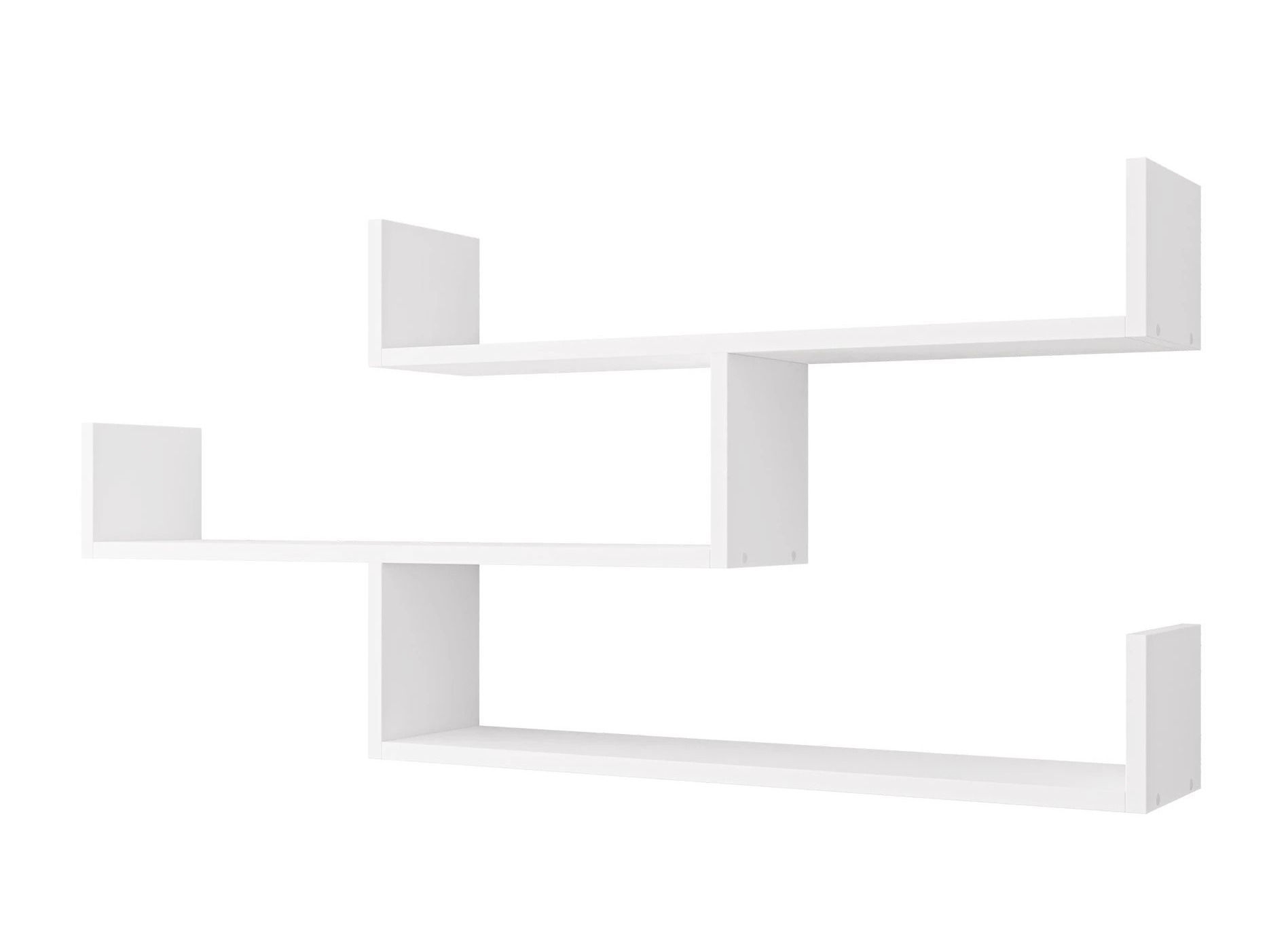 Wall shelf Lexicon I (White)