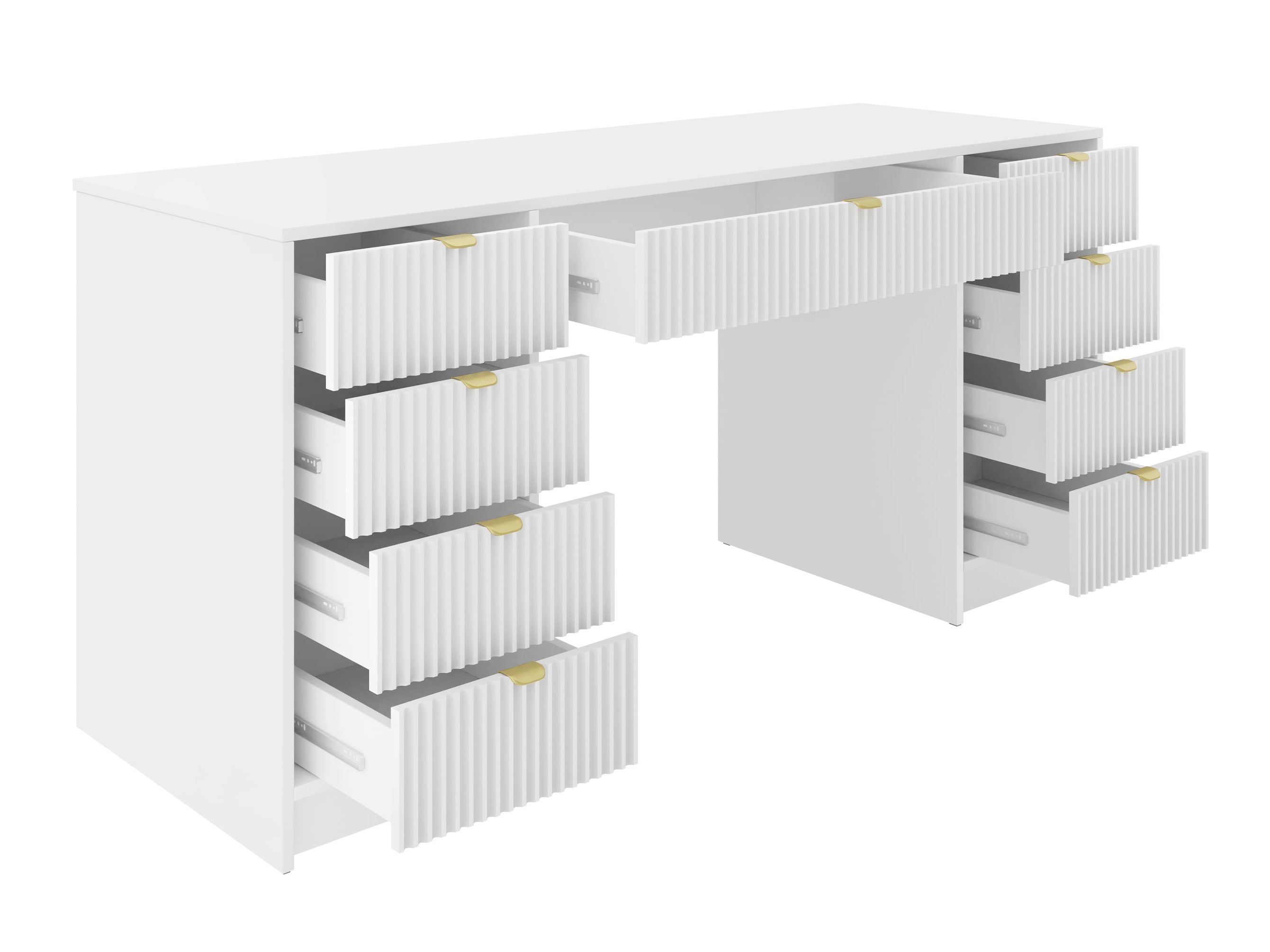 Γραφείο Comfivo Papilio I (Άσπρο)