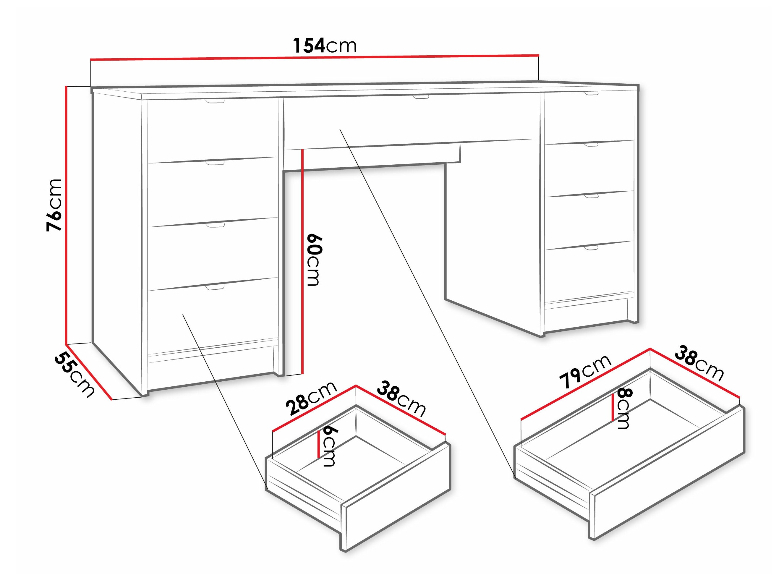 Γραφείο Comfivo Papilio I (Μπεζ)