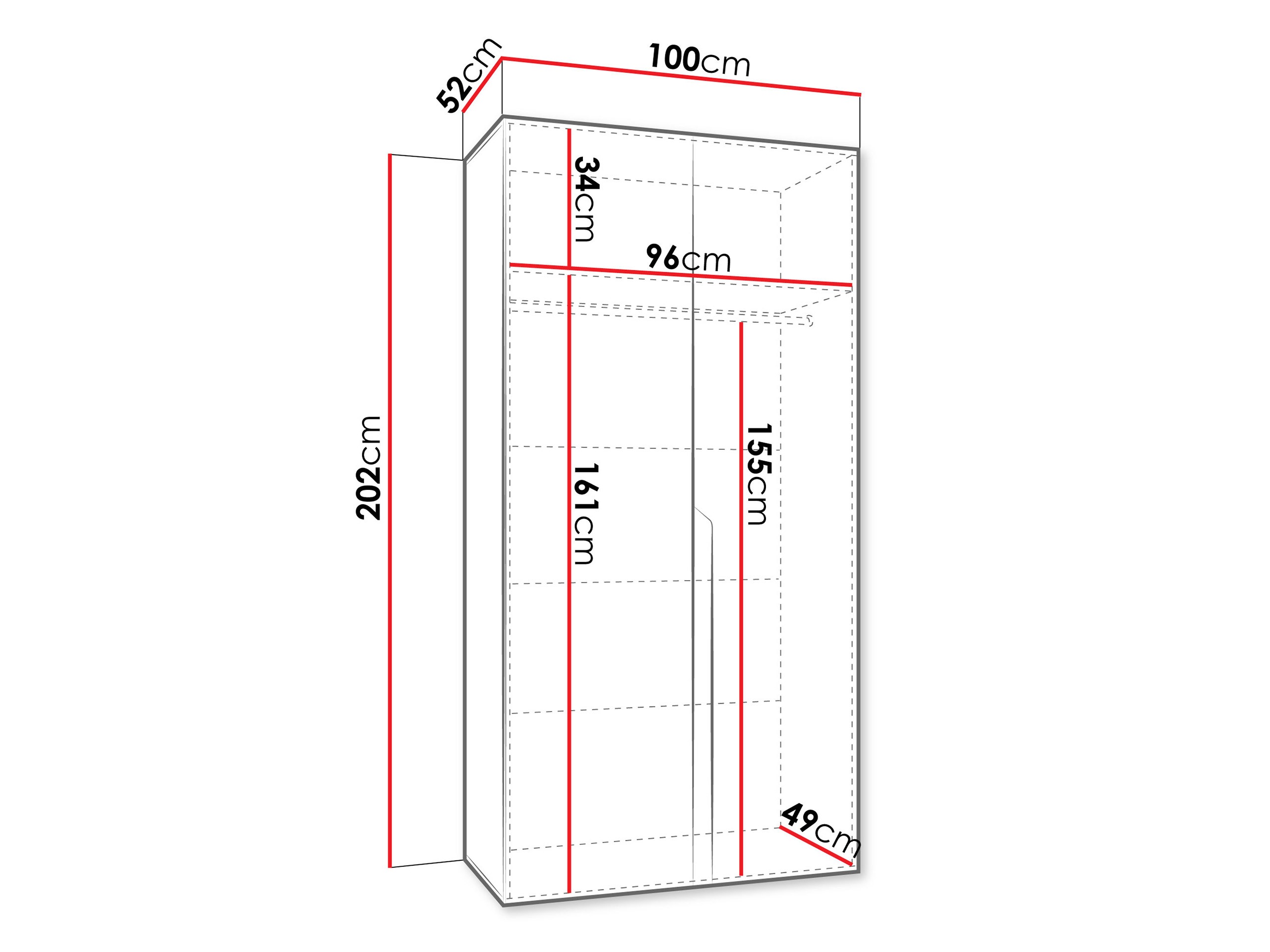 Ντουλάπα Hartford 579 (Κασμίρι)
