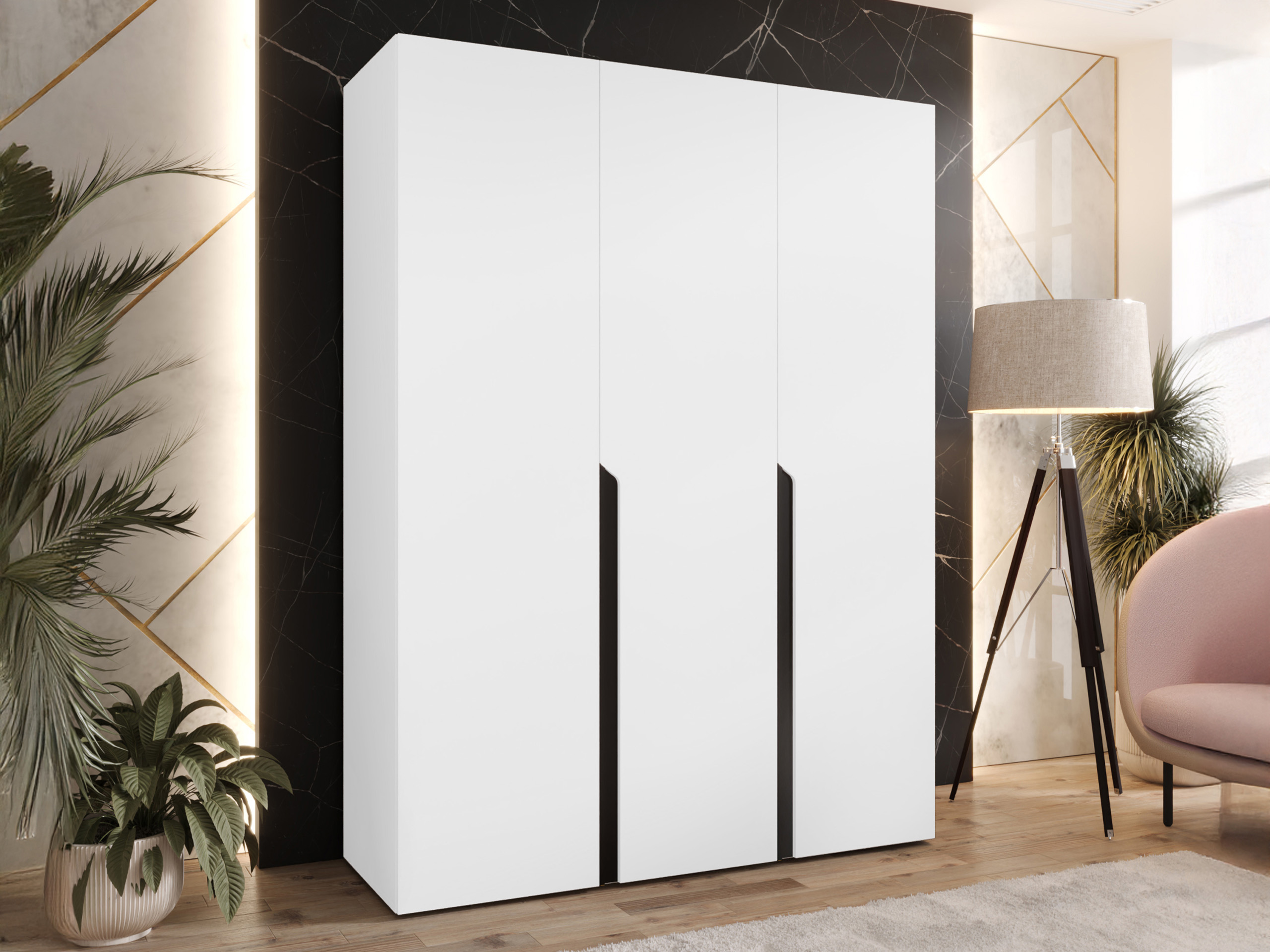 Ντουλάπα Hartford 580 (Άσπρο)