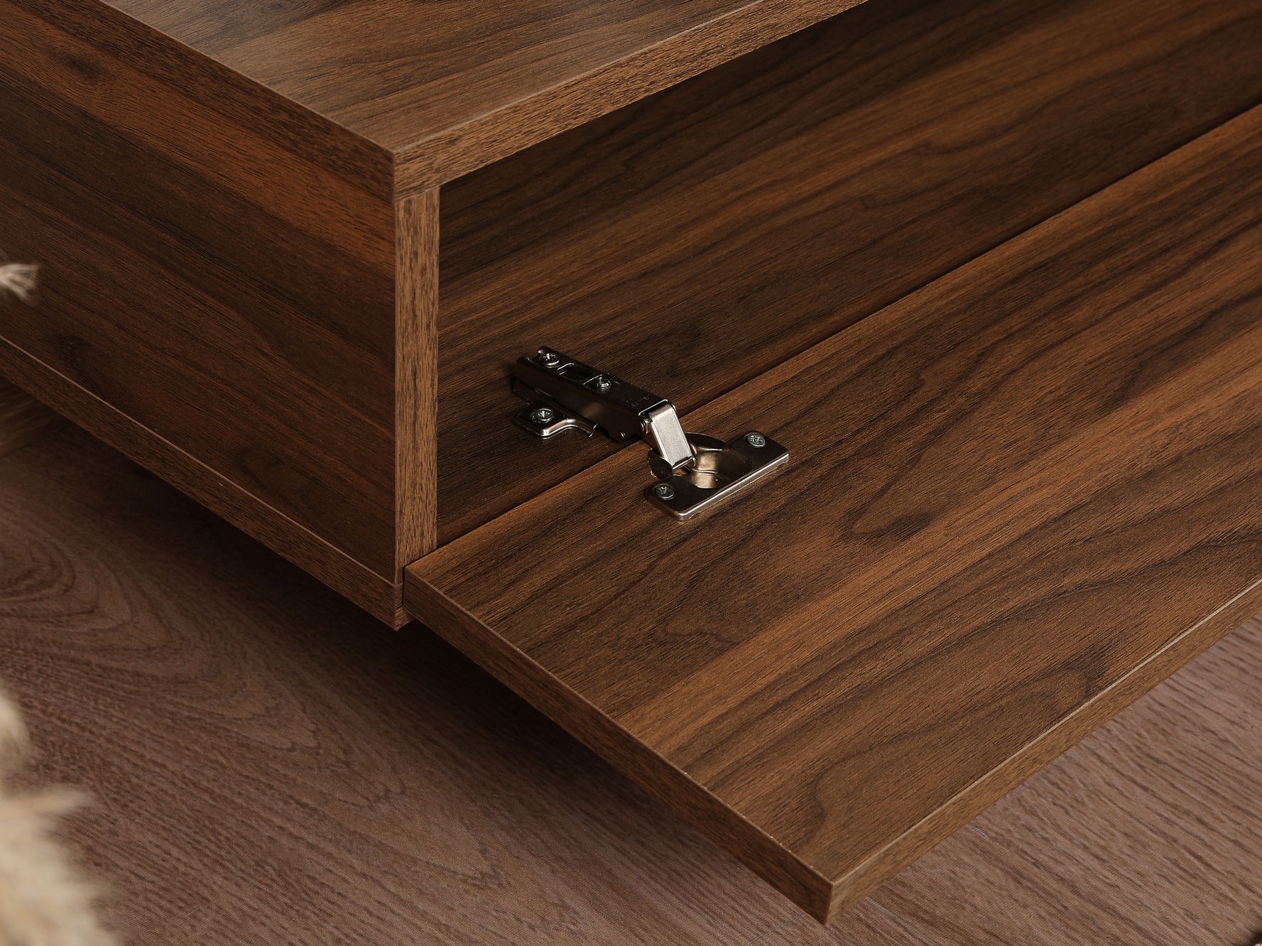 Έπιπλο τηλεόρασης Kailua 998 (Ξύλο Teak + Άσπρο)