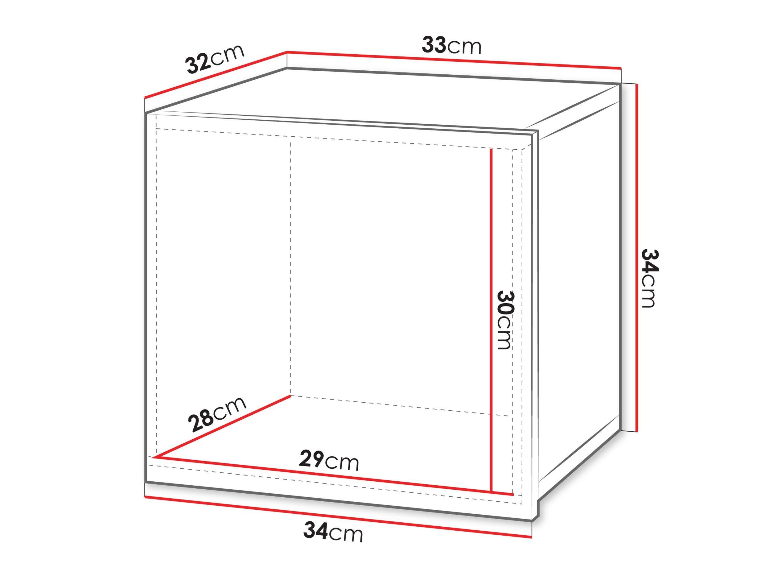 Ντουλάπι τοίχου Remus II (Μαύρο + Γυαλιστερό μαύρο)