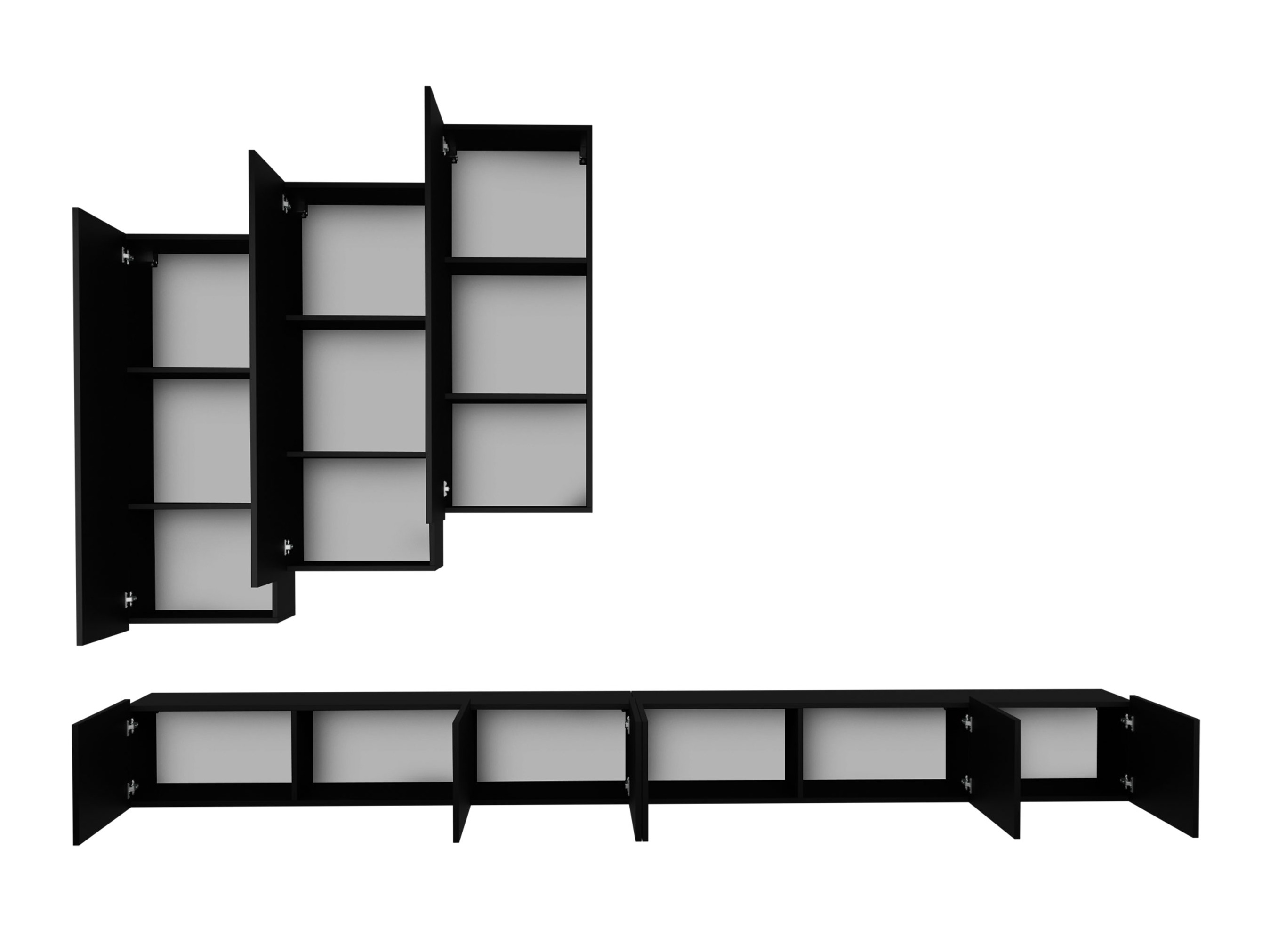 Σετ επίπλων σαλονιού Remus XX (Άσπρο)