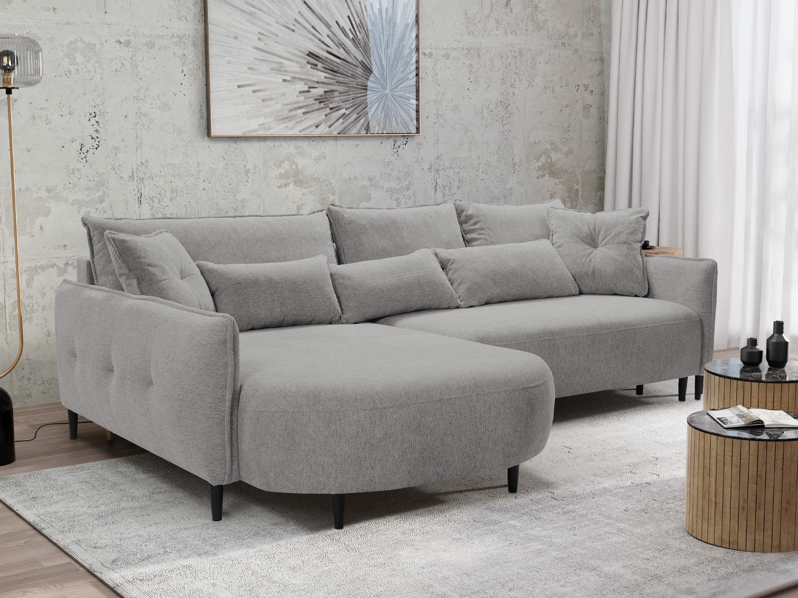 Γωνιακός Καναπές TrendyNest Prunal (Glow 05)