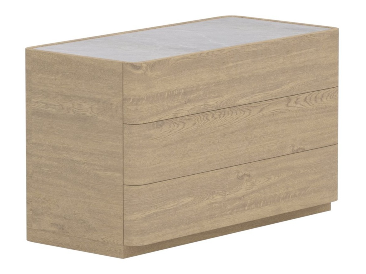 Συρταριέρα Dallas 5198 (Ανοιχτό χρώμα ξύλου)