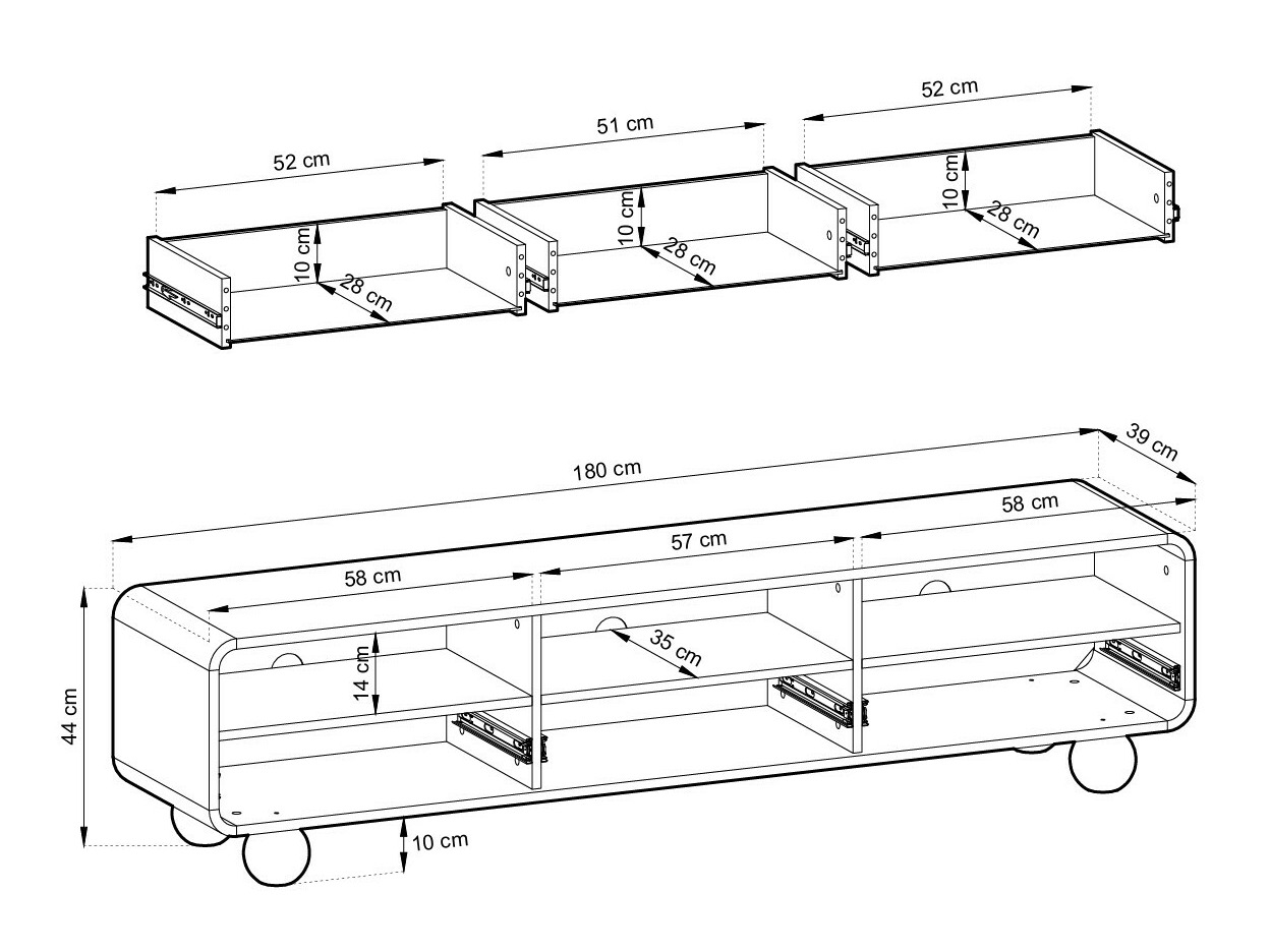 Έπιπλο τηλεόρασης SG4211