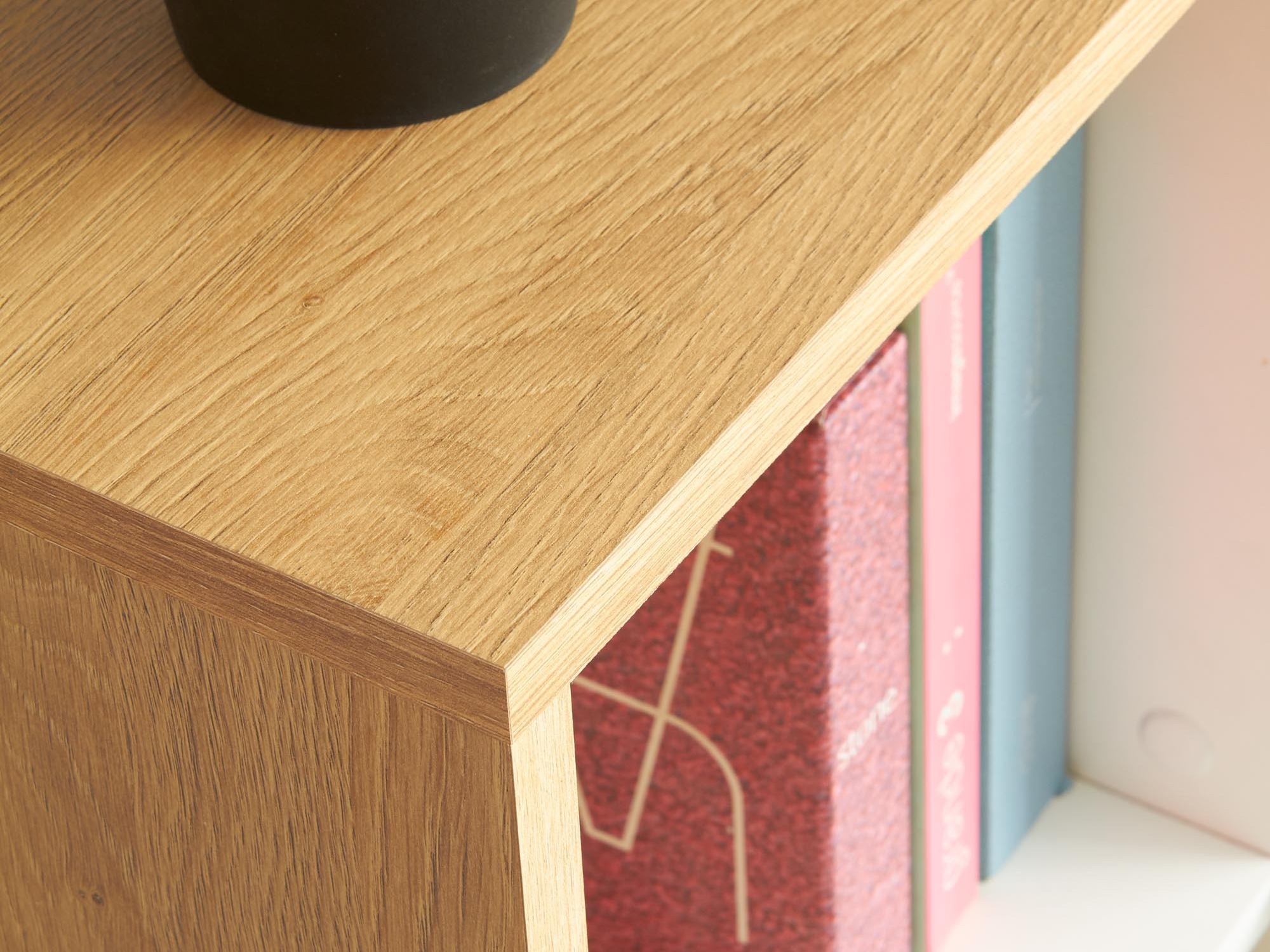 Γραφείο Houston 826 (Άσπρο + Χρυσή βελανιδιά)