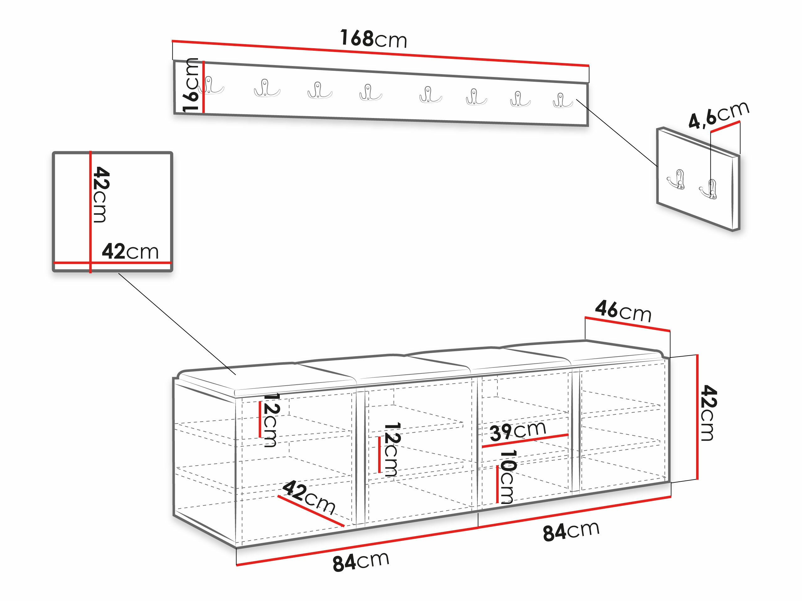Hallway set SG4209