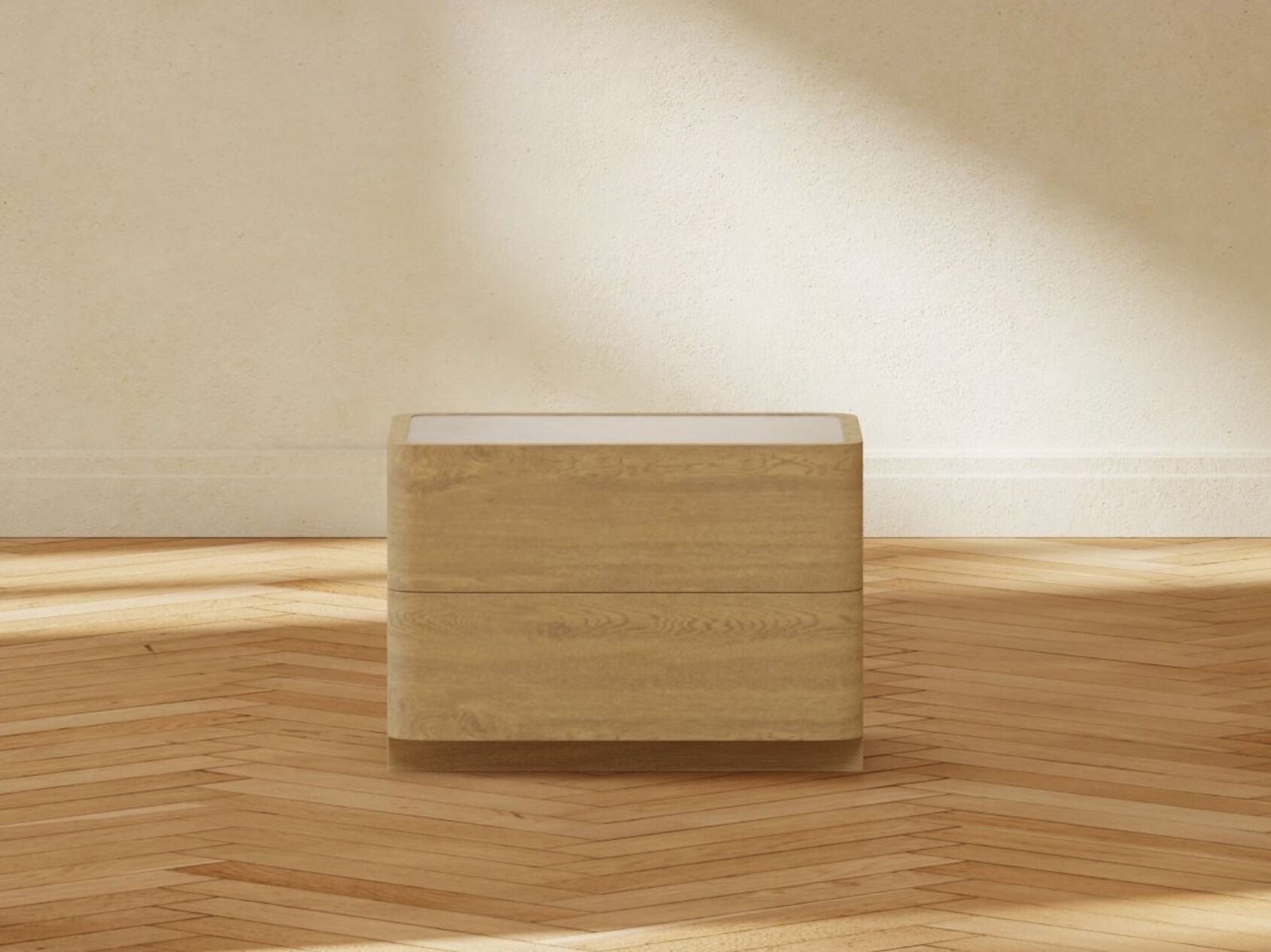 Κομοδίνο Dallas 5197 (Ανοιχτό χρώμα ξύλου)