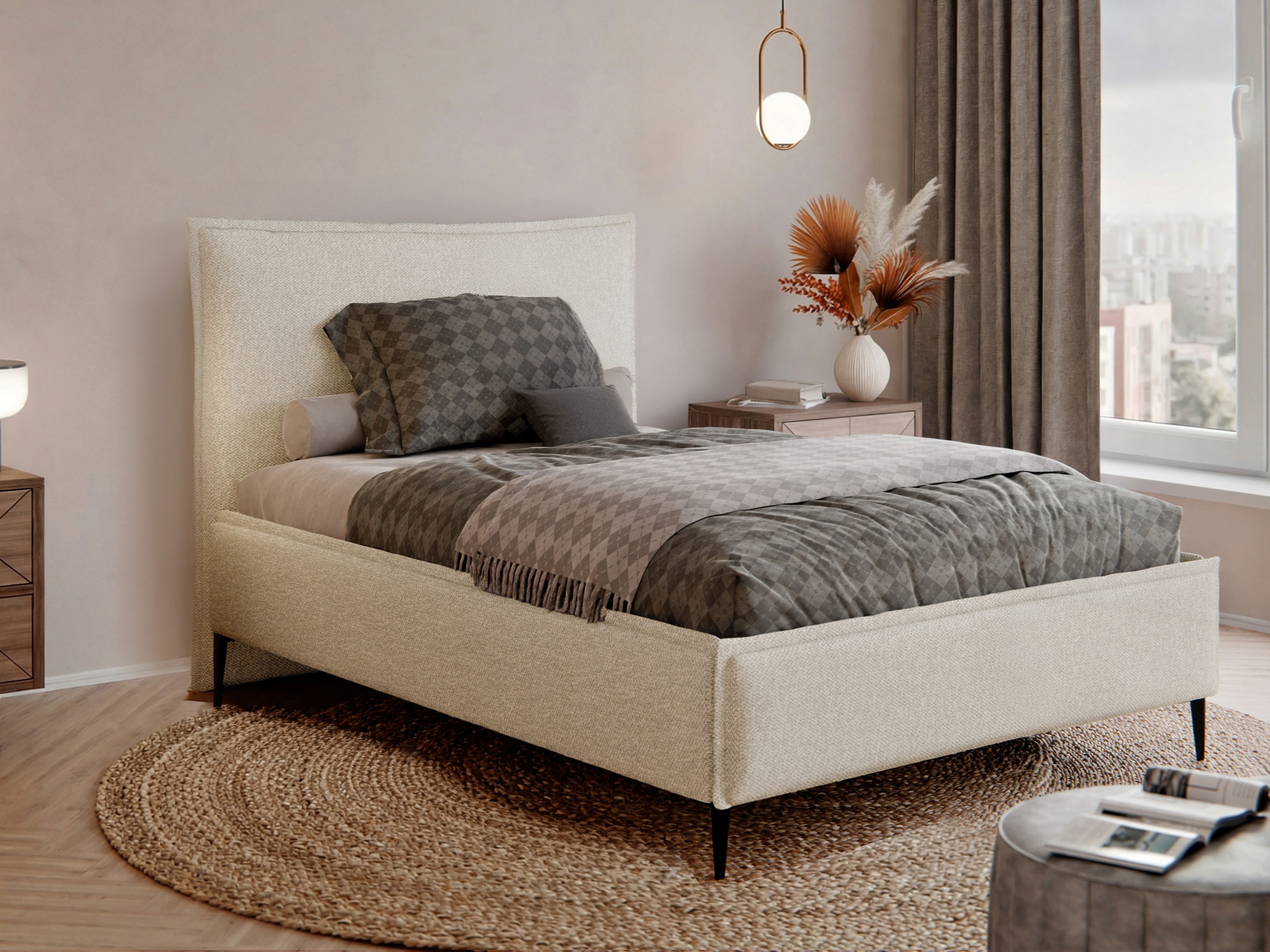 Κρεβάτι Martinez 128 (Lumi 04)