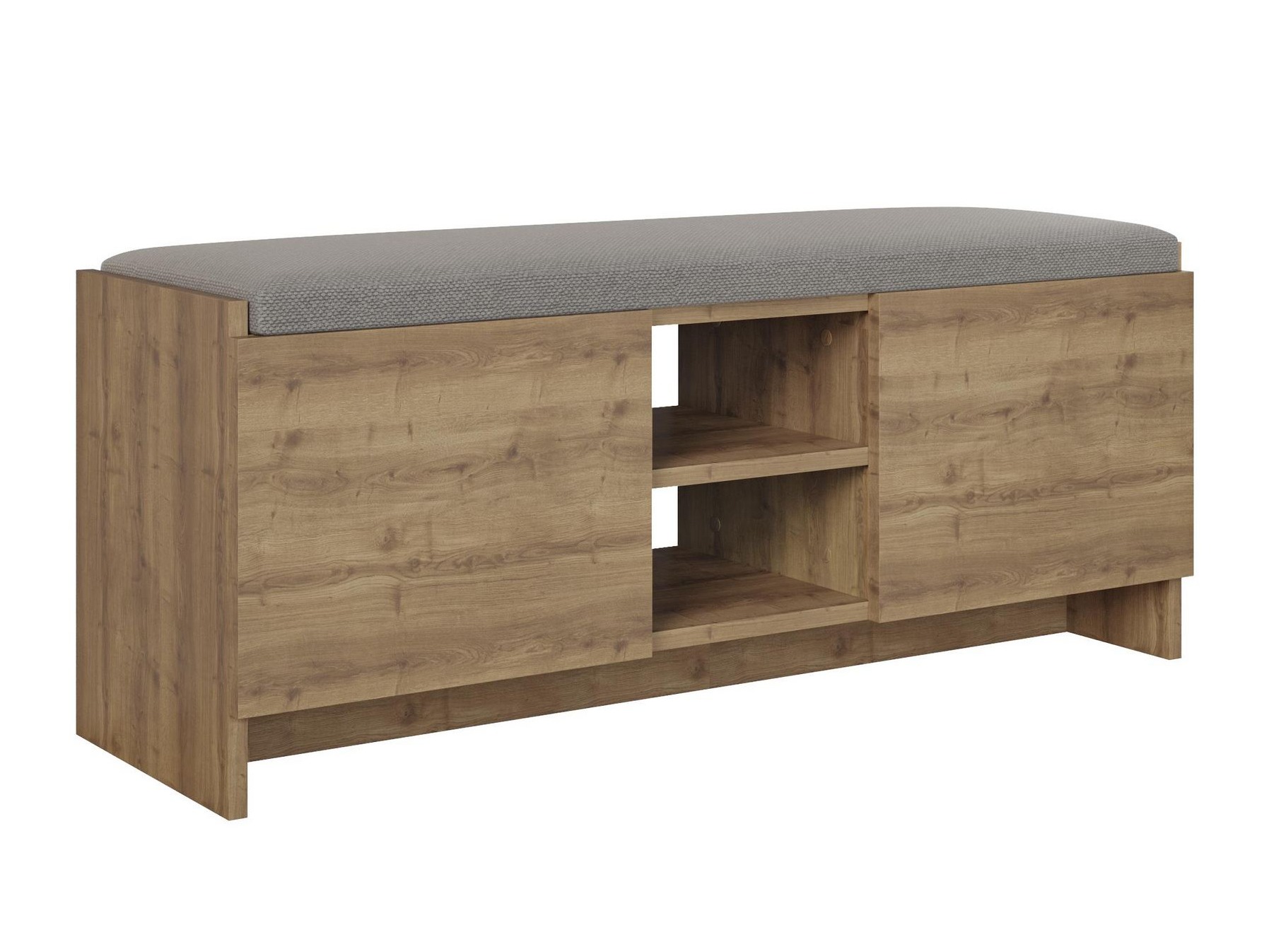 Shoe shelf Kailua 1047 (Dark oak)