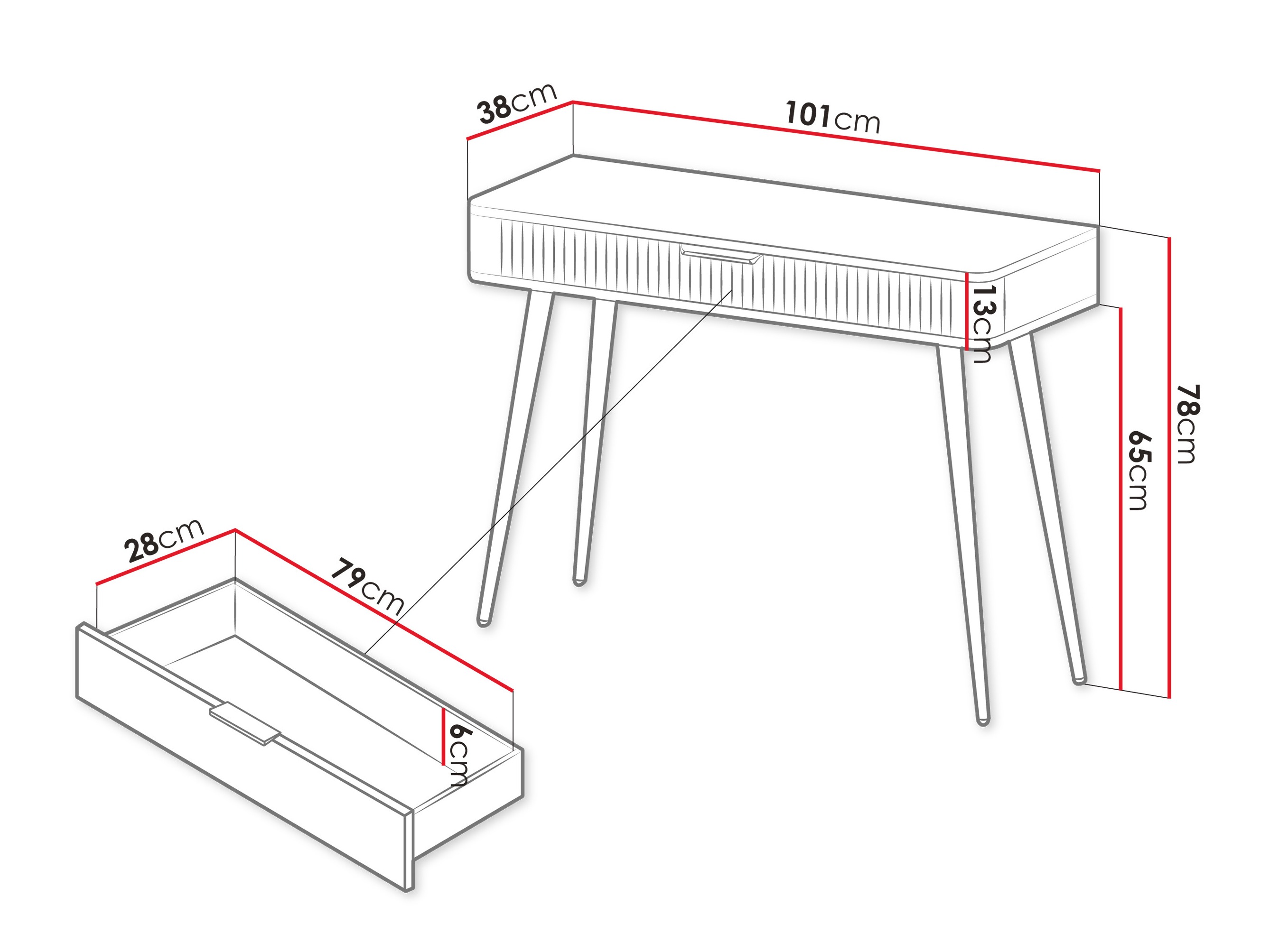 Κονσόλα Lectum (Μπεζ)