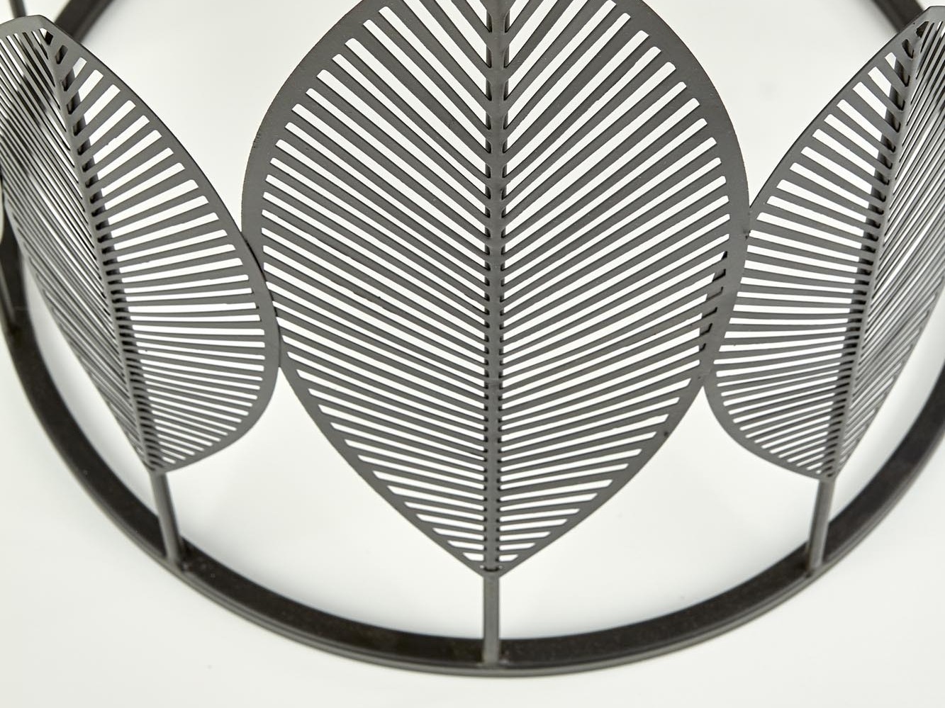 Σετ βοηθητικών τραπεζιών Houston 974 (Μαύρο + Ανοιχτό χρώμα ξύλου)