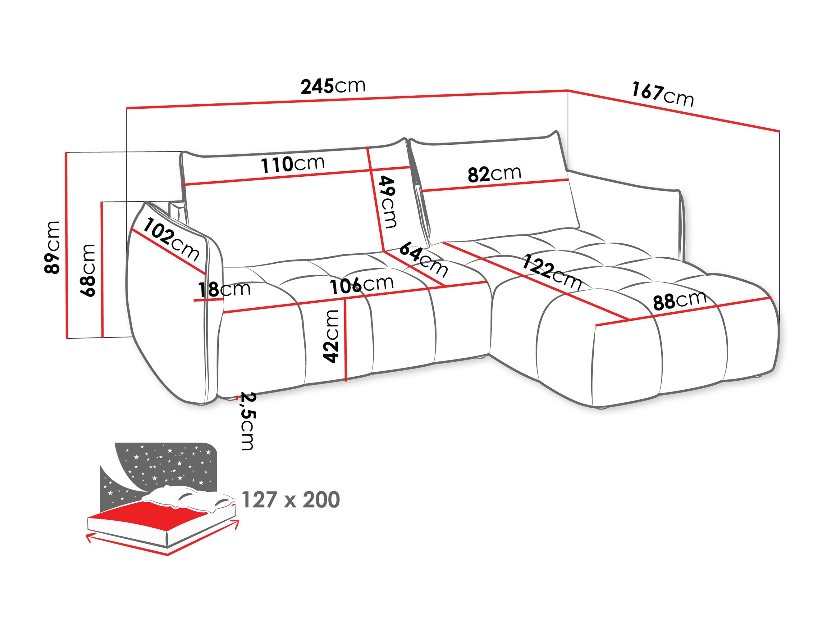 Γωνιακός Καναπές Naturis (Lumo 55)