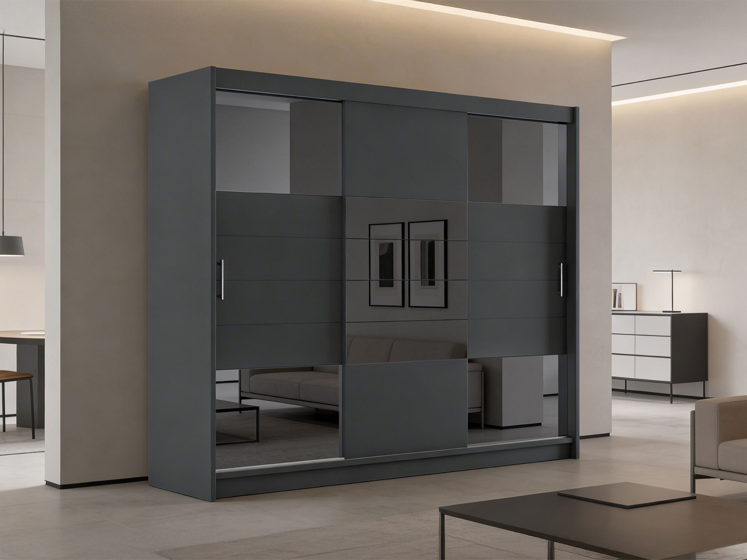 Ντουλάπα Honolulu 102 (Γραφίτης)